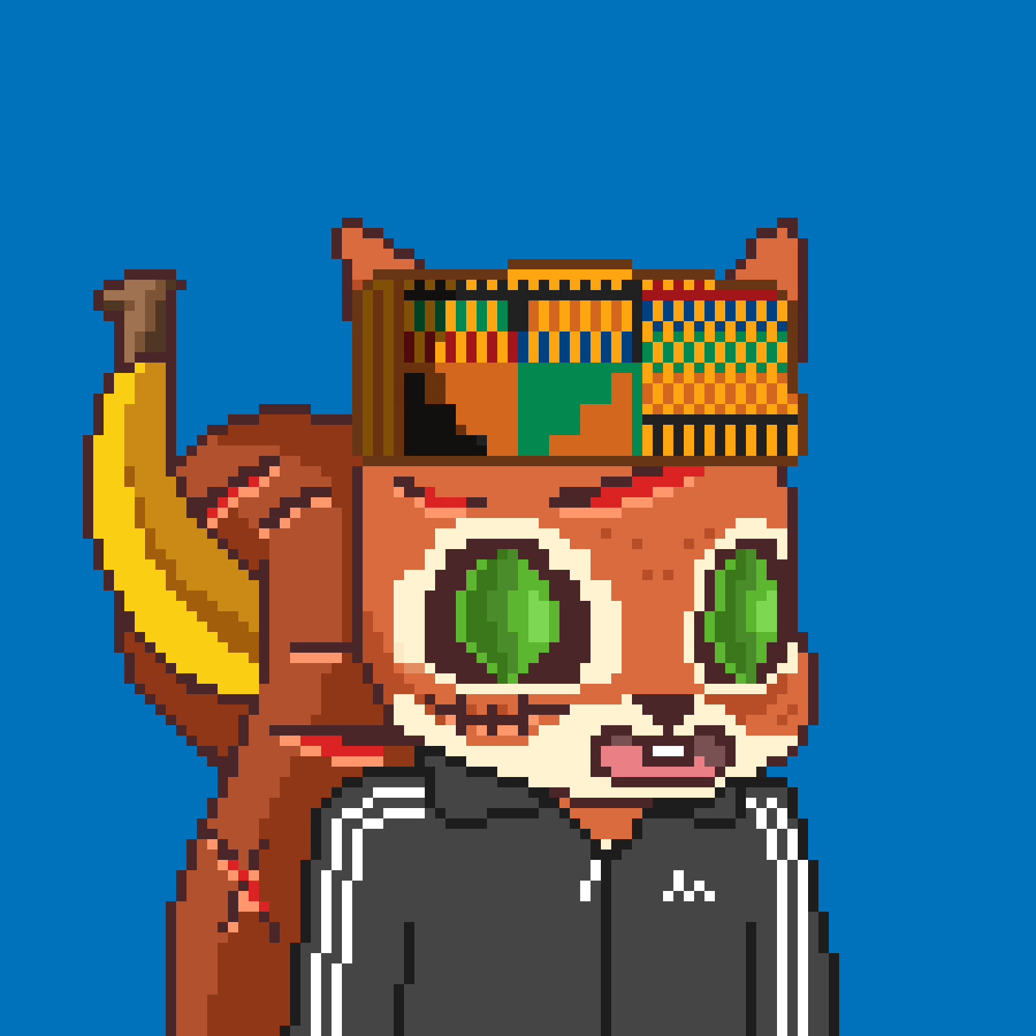 Pixel Squirrels #6261 NFT on Algorand