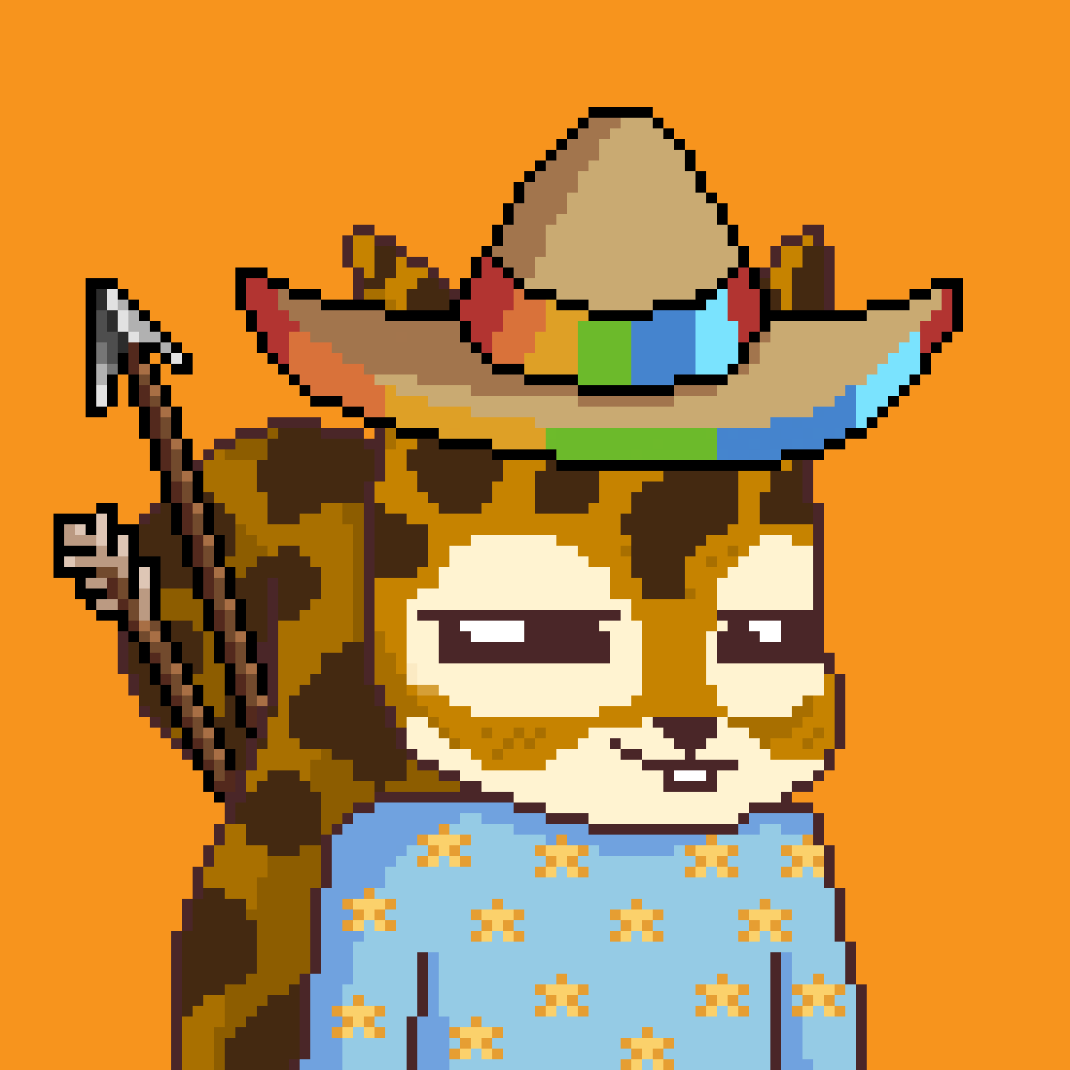 Pixel Squirrels #6264 NFT on Algorand