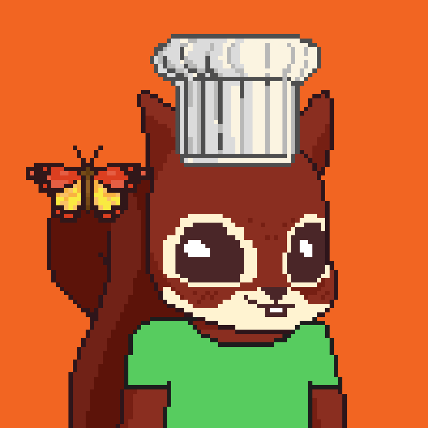 Pixel Squirrels #6279 NFT on Algorand