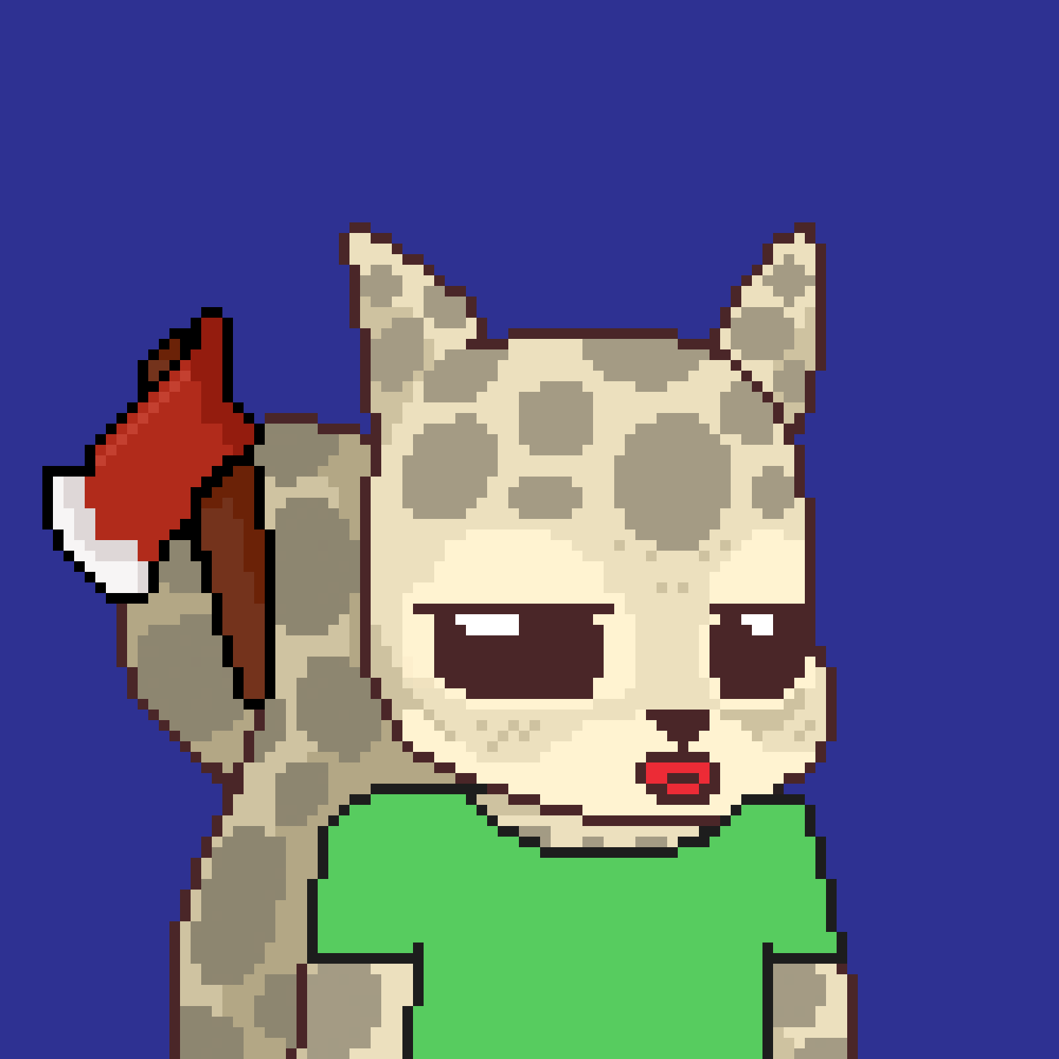 Pixel Squirrels #628 NFT on Algorand