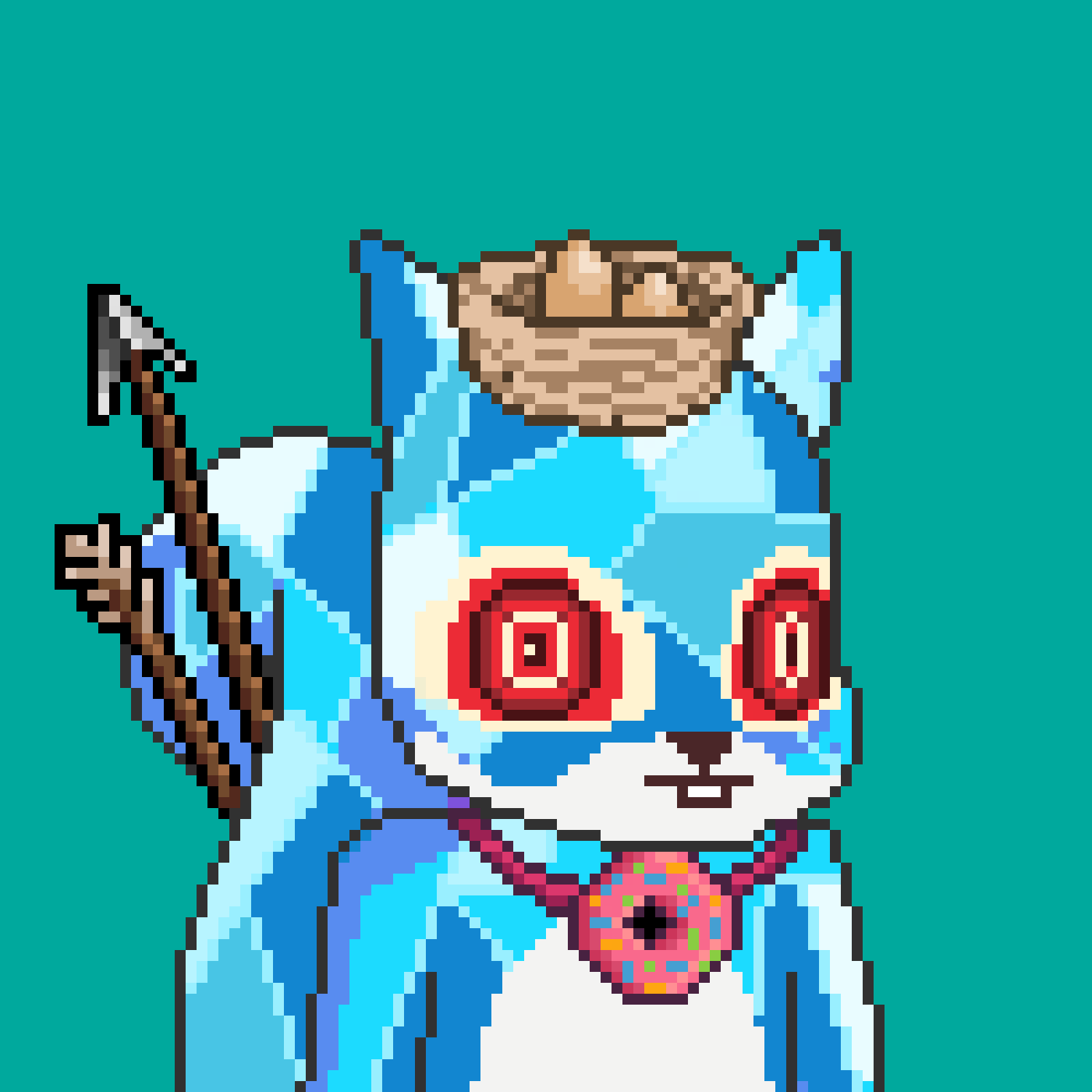 Pixel Squirrels #6282 NFT on Algorand