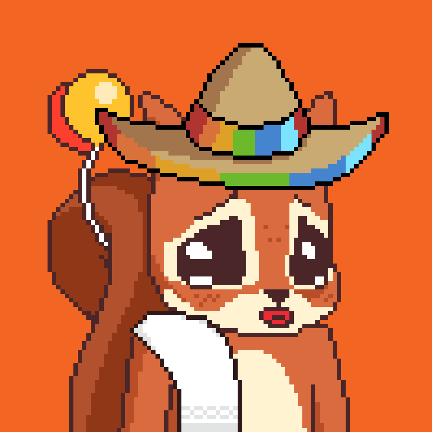 Pixel Squirrels #6287 NFT on Algorand