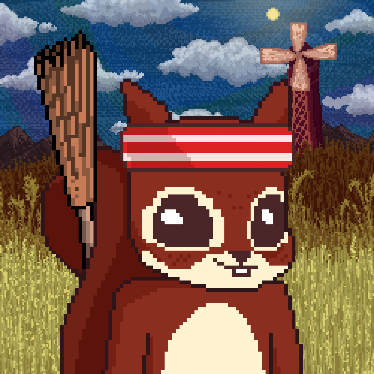 Pixel Squirrels #6288 NFT on Algorand