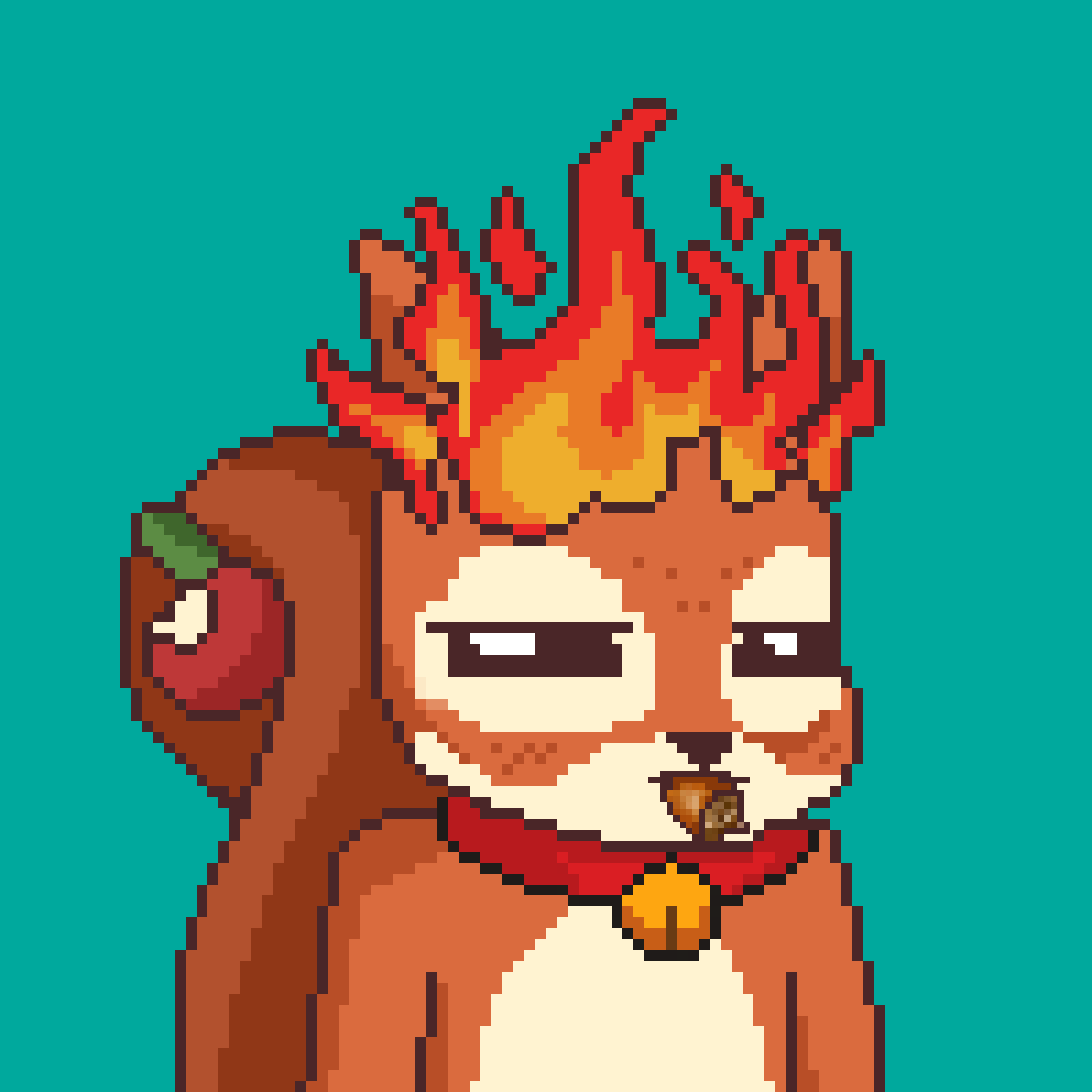 Pixel Squirrels #6289 NFT on Algorand