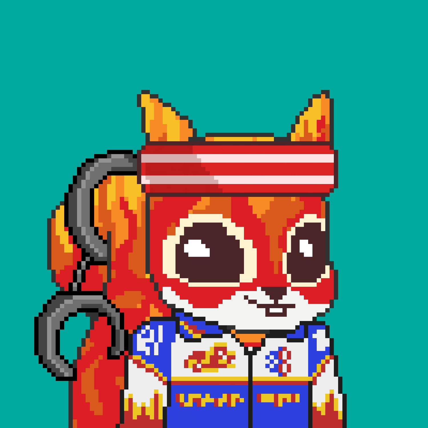 Pixel Squirrels #6292 NFT on Algorand