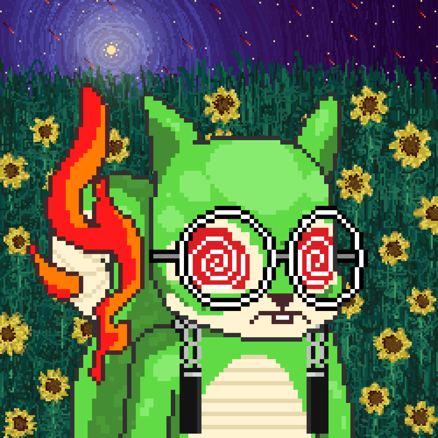 Pixel Squirrels #6295 NFT on Algorand