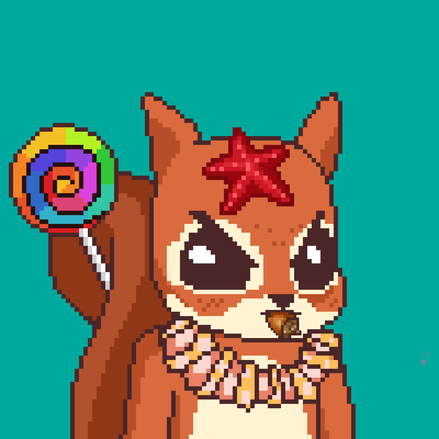 Pixel Squirrels #6303 NFT on Algorand