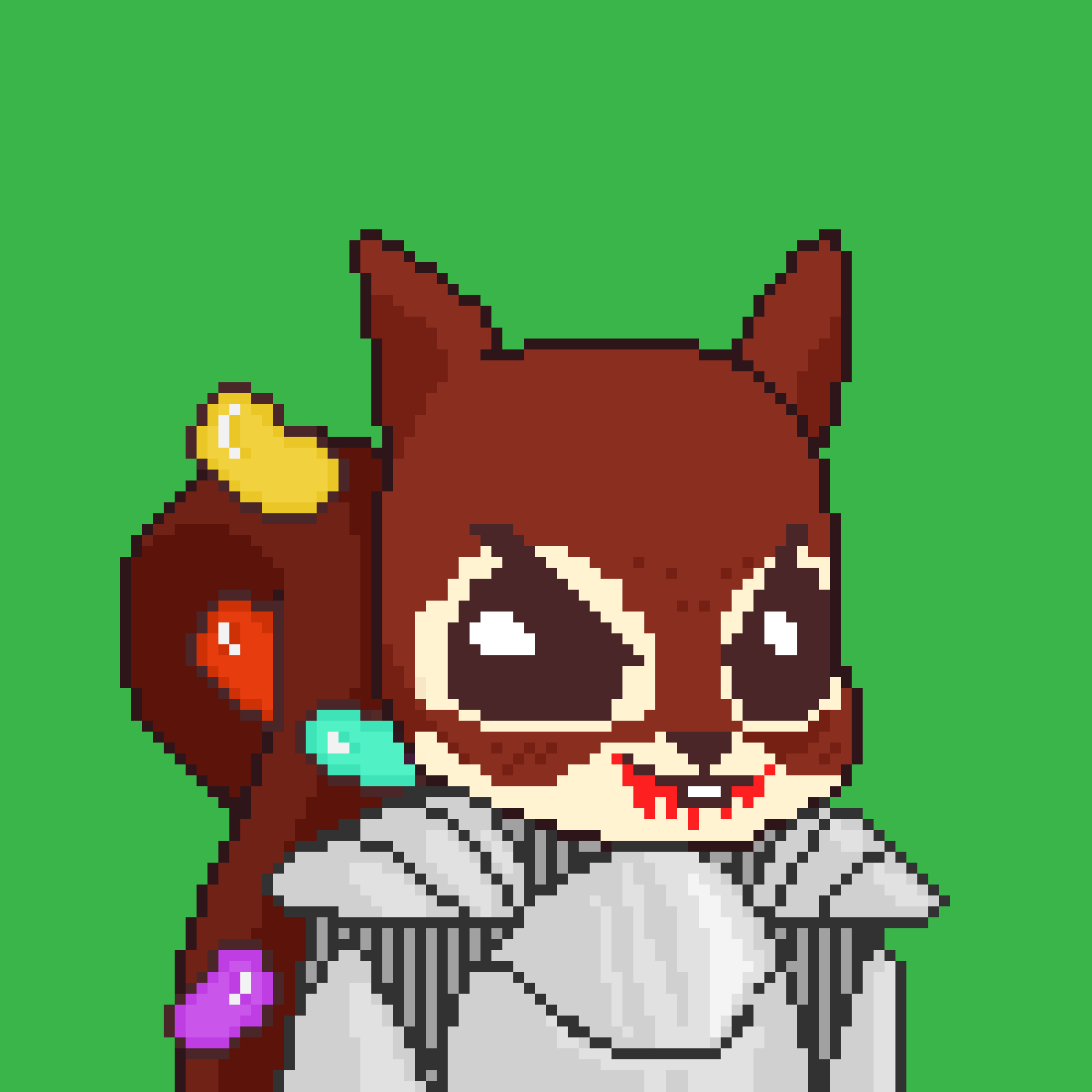 Pixel Squirrels #6304 NFT on Algorand