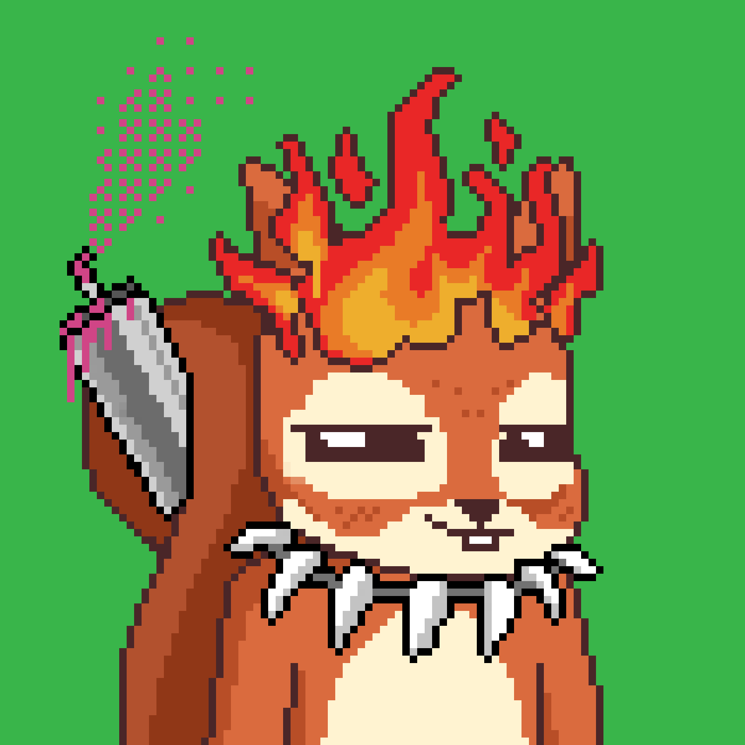 Pixel Squirrels #6310 NFT on Algorand