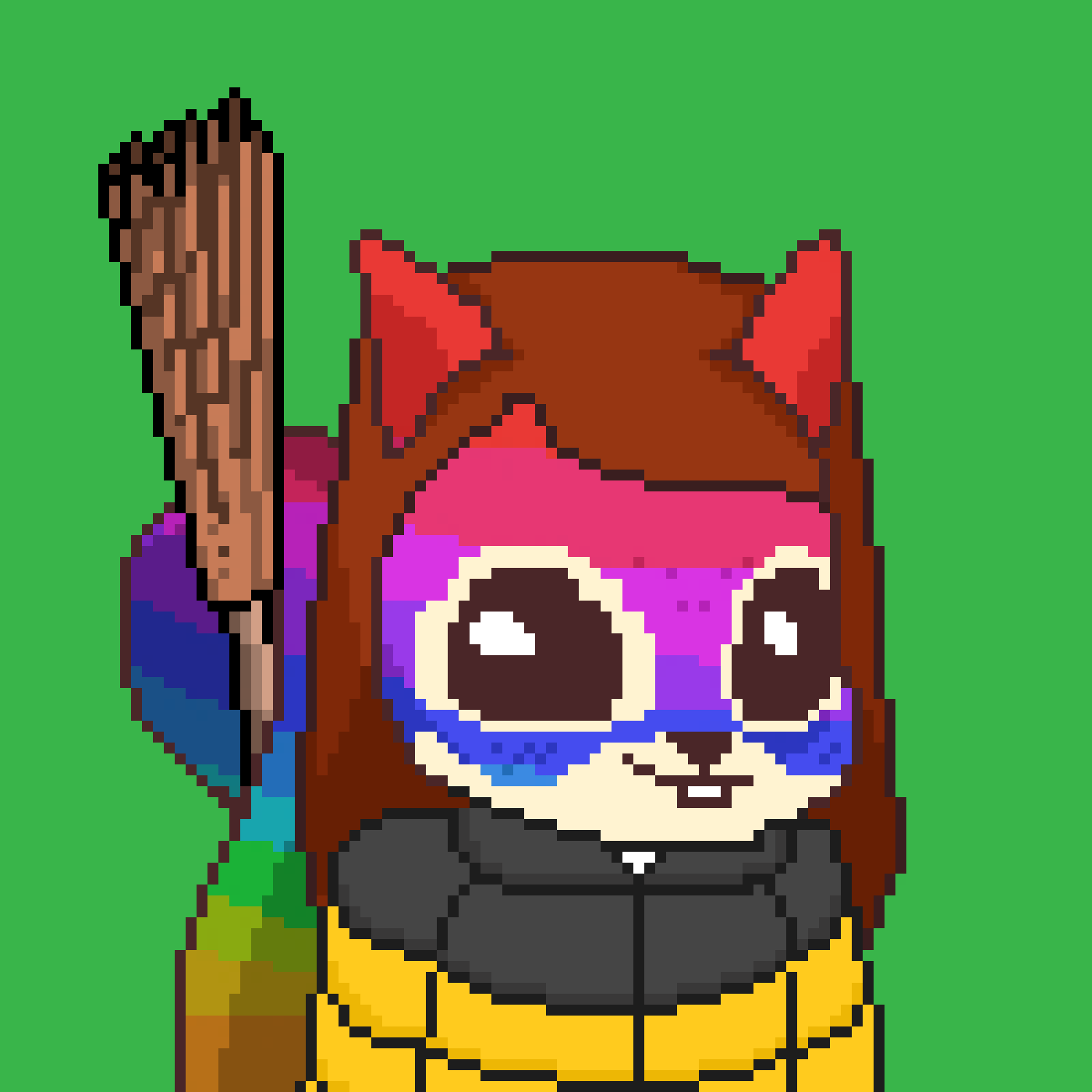 Pixel Squirrels #6312 NFT on Algorand