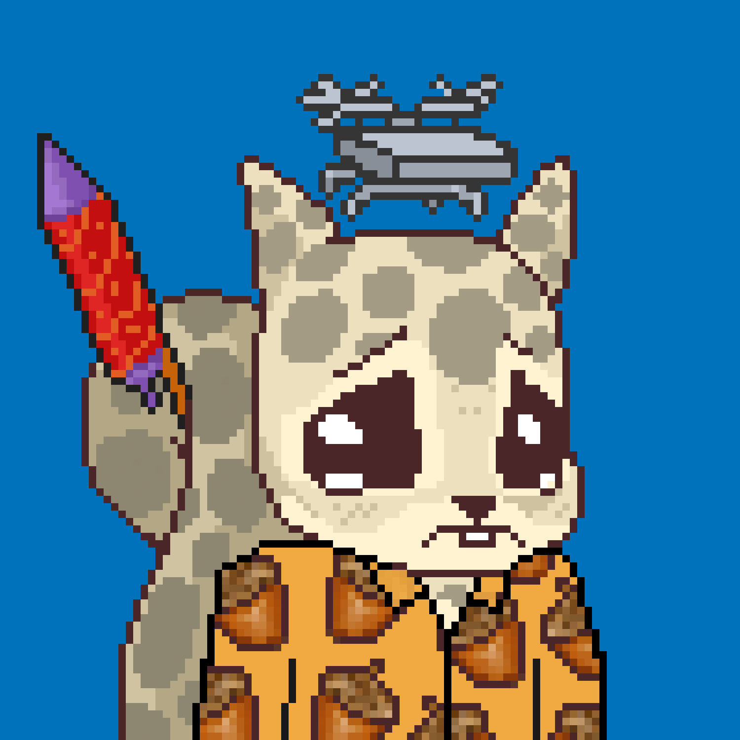 Pixel Squirrels #6318 NFT on Algorand