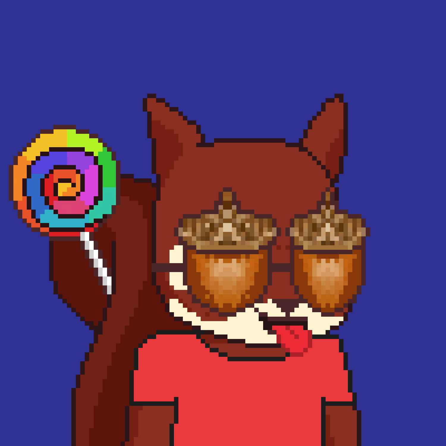 Pixel Squirrels #6323 NFT on Algorand