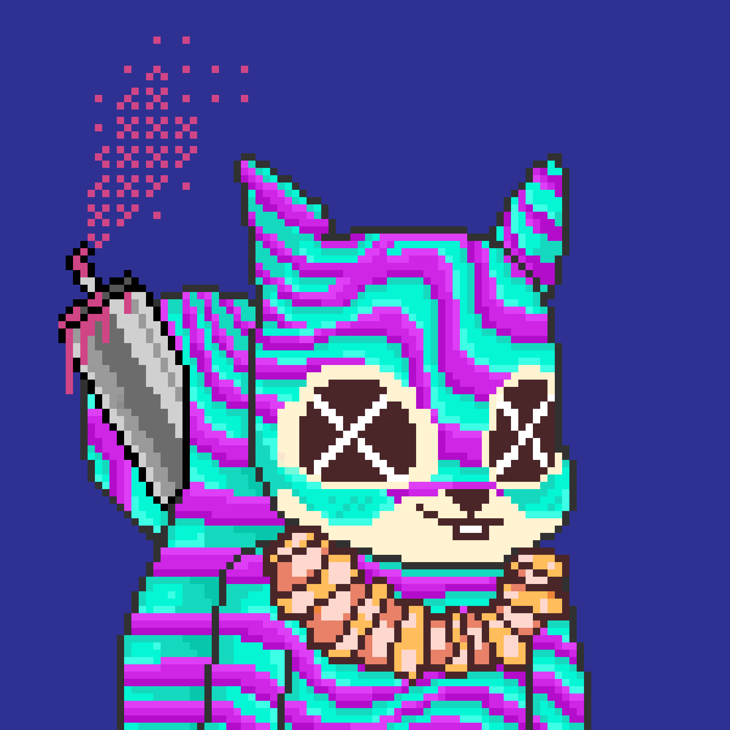 Pixel Squirrels #6325 NFT on Algorand