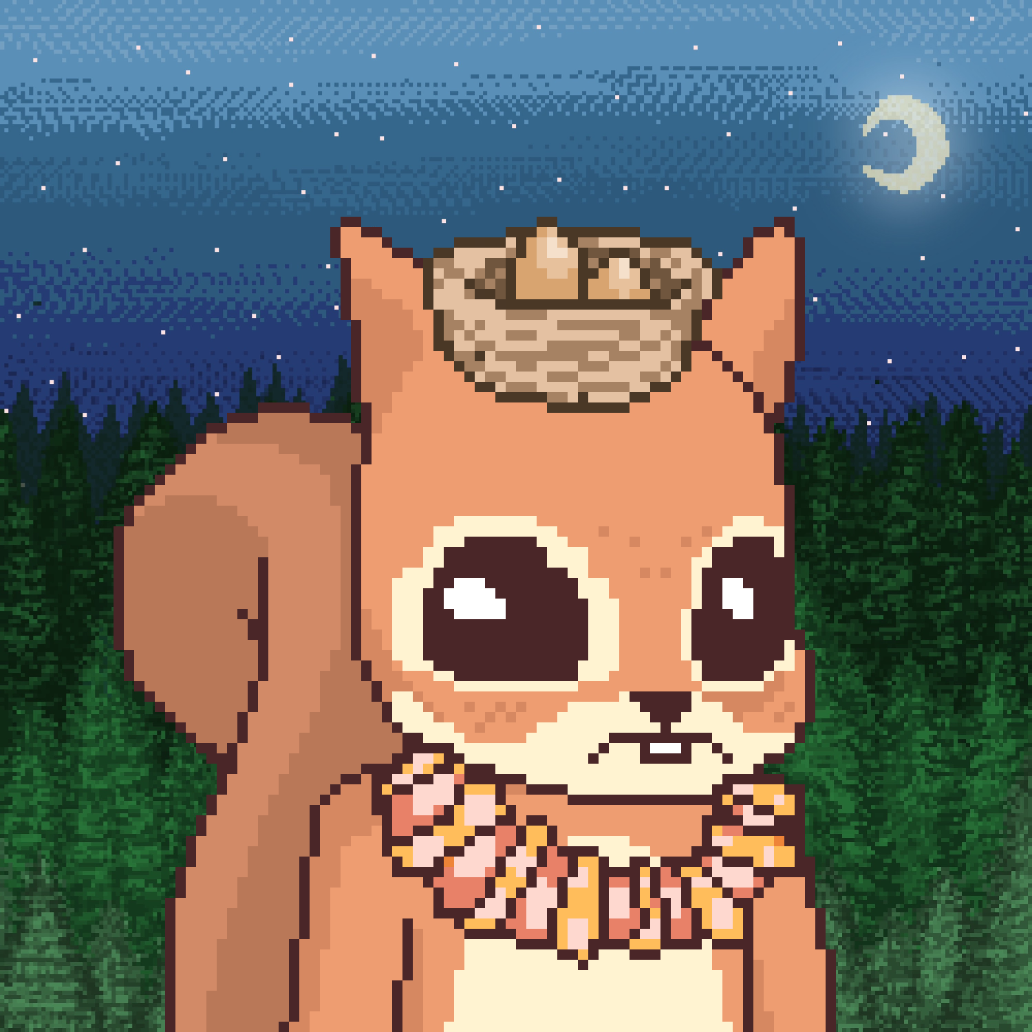 Pixel Squirrels #6326 NFT on Algorand