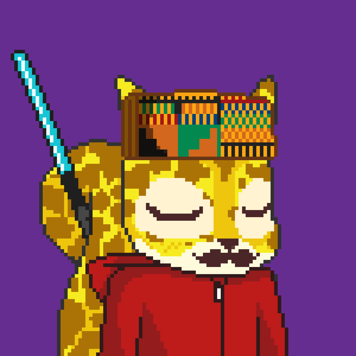 Pixel Squirrels #6330 NFT on Algorand