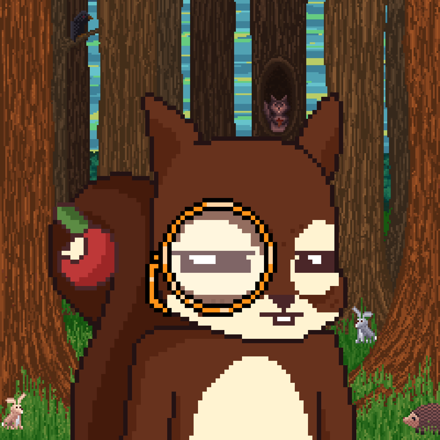 Pixel Squirrels #6341 NFT on Algorand