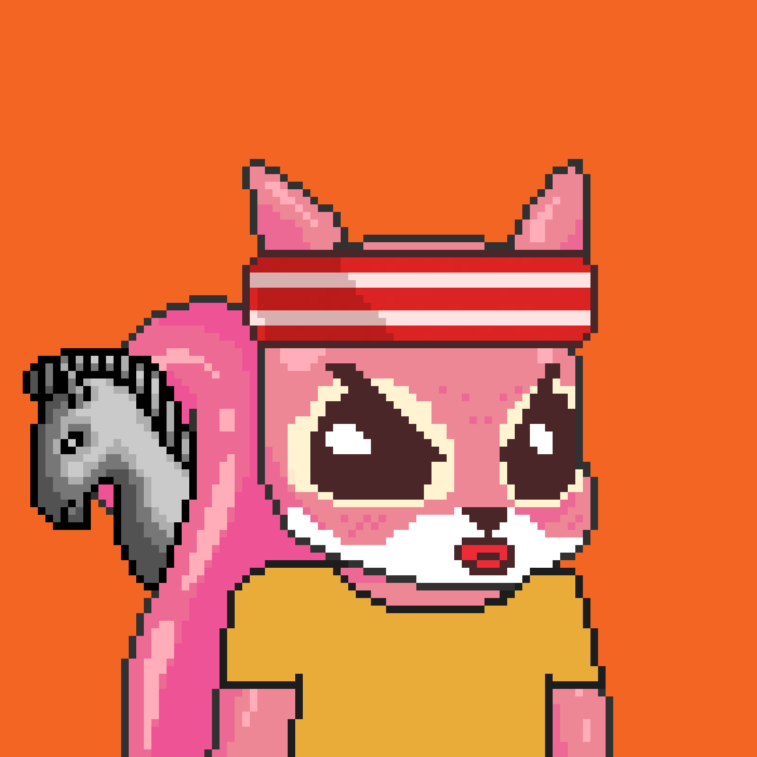 Pixel Squirrels #6342 NFT on Algorand