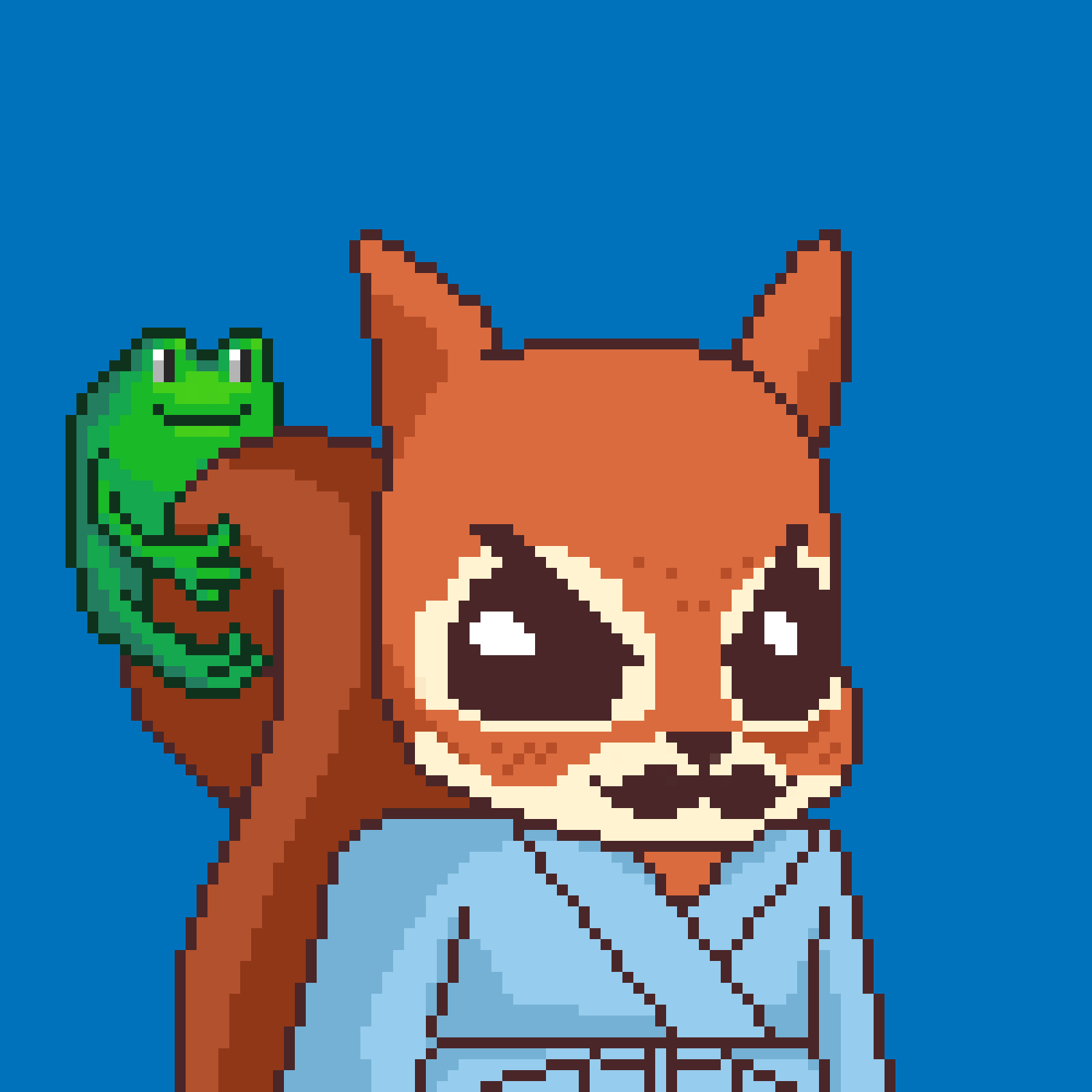 Pixel Squirrels #6347 NFT on Algorand