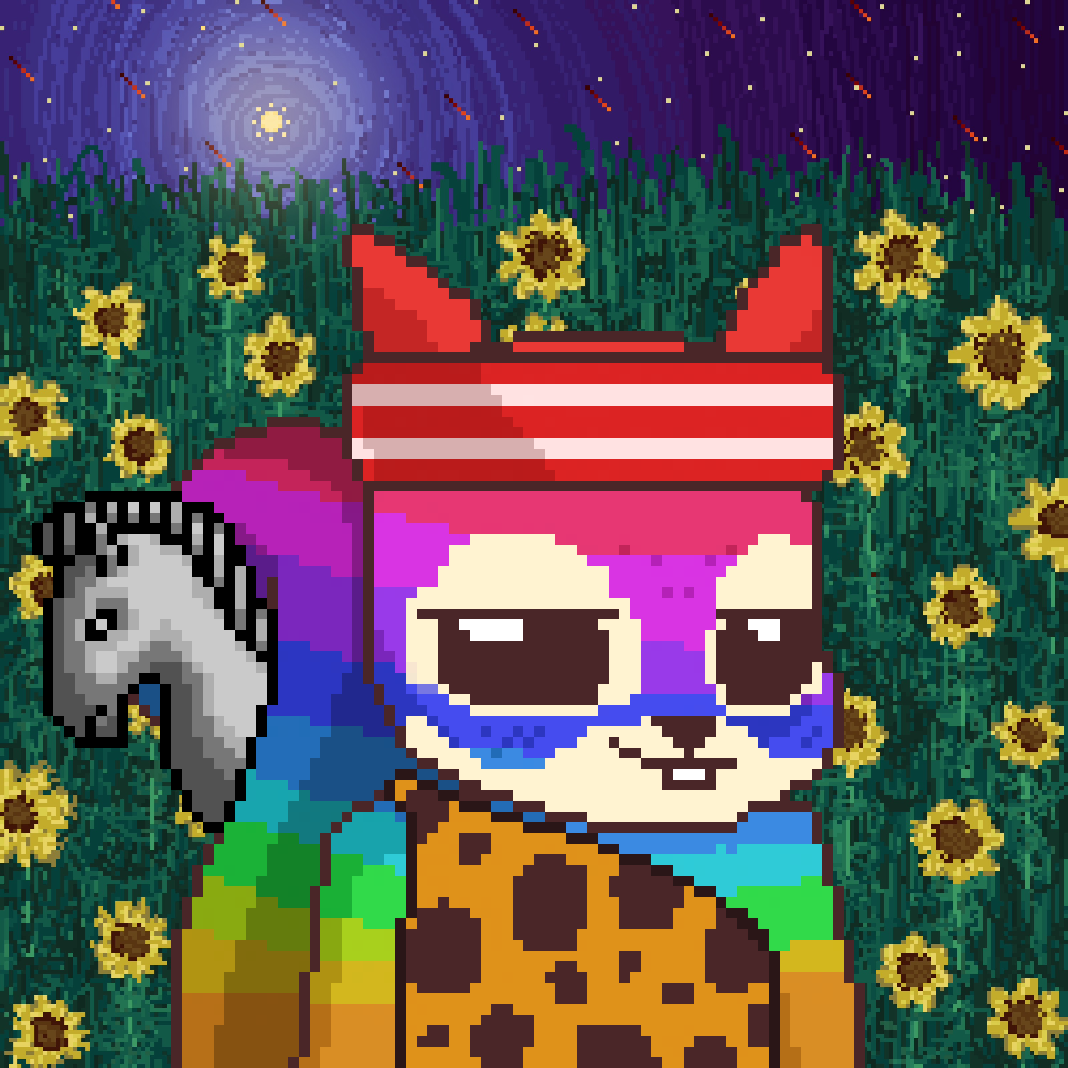 Pixel Squirrels #6354 NFT on Algorand