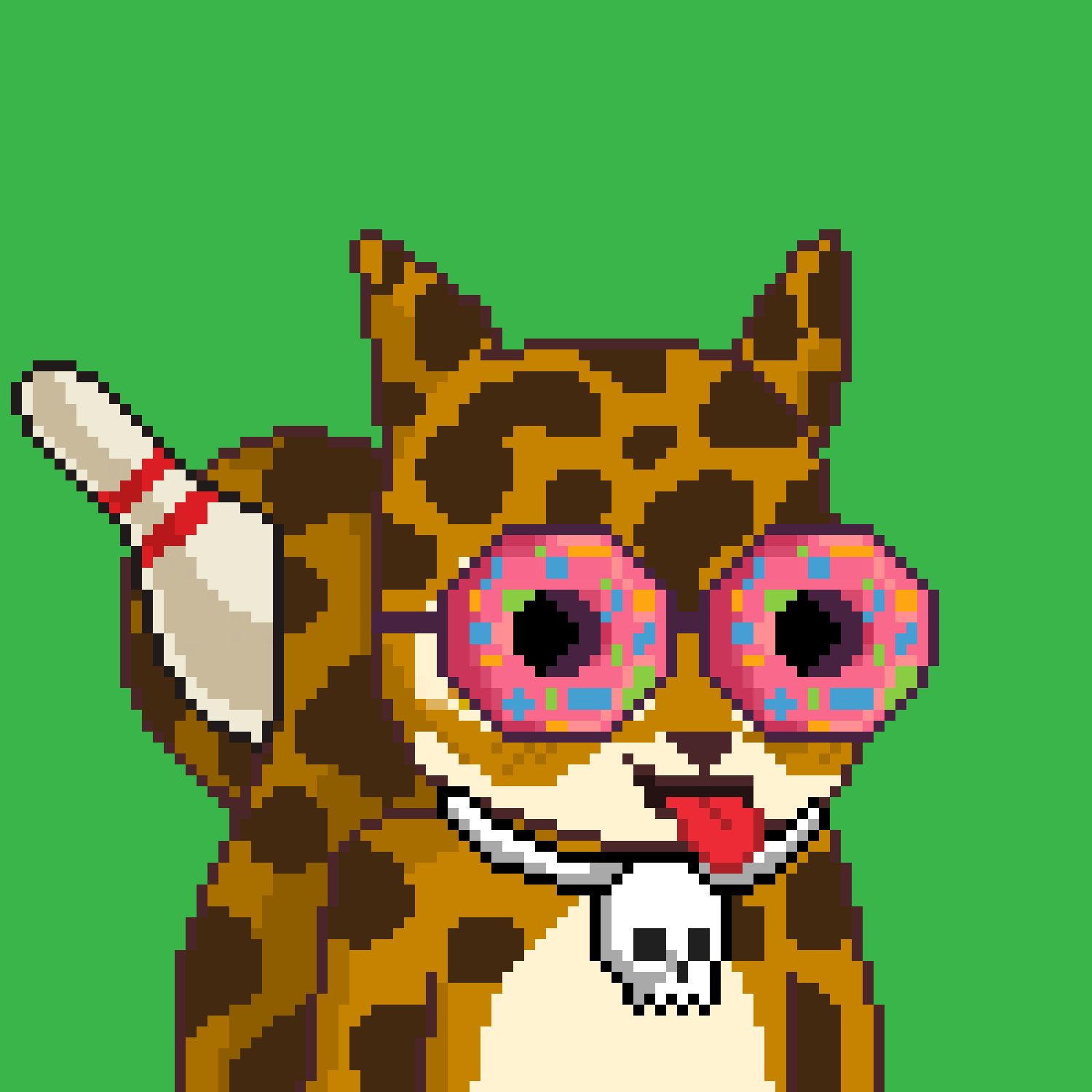 Pixel Squirrels #6357 NFT on Algorand