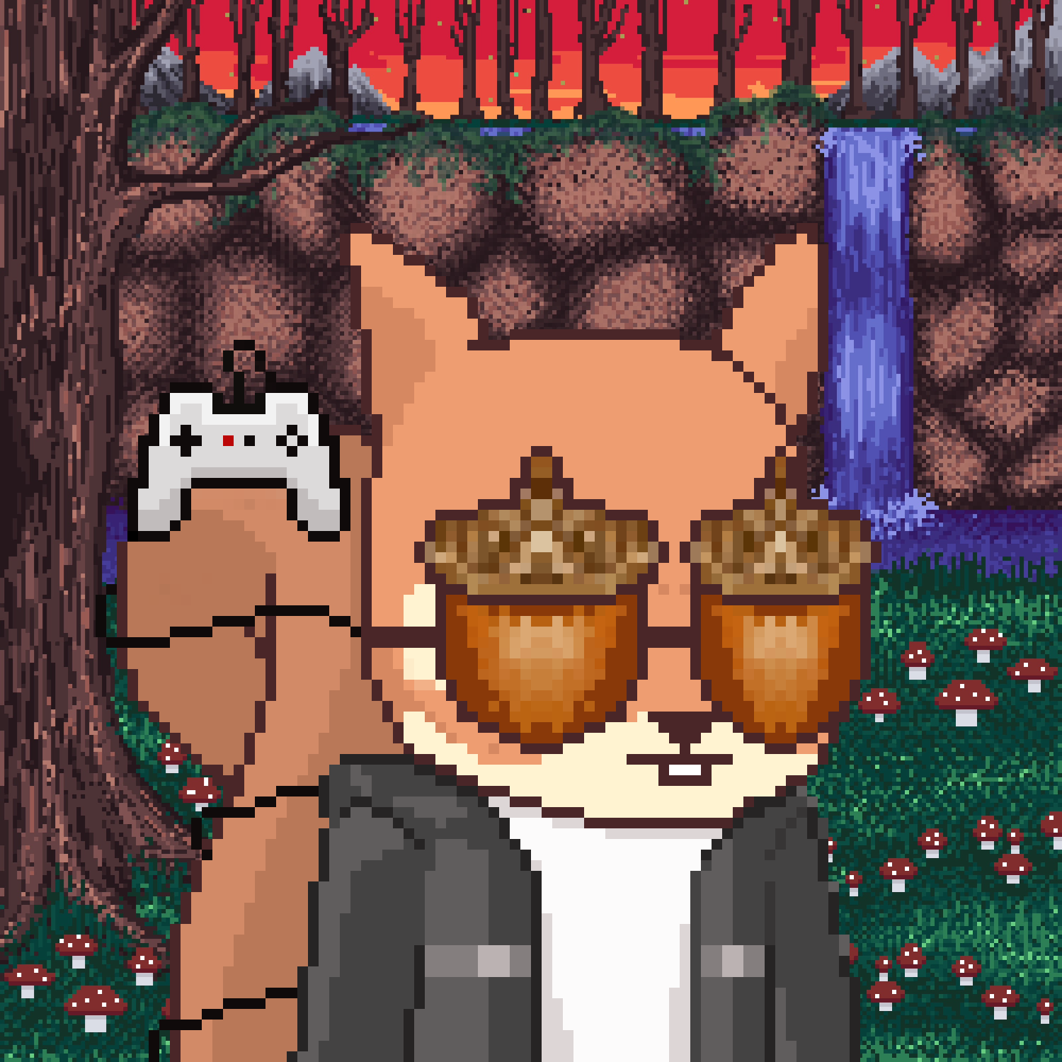 Pixel Squirrels #6382 NFT on Algorand