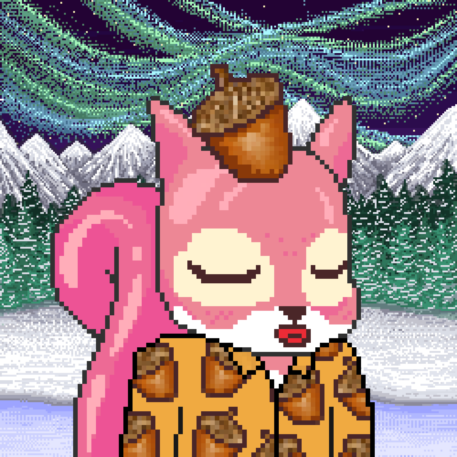 Pixel Squirrels #6384 NFT on Algorand