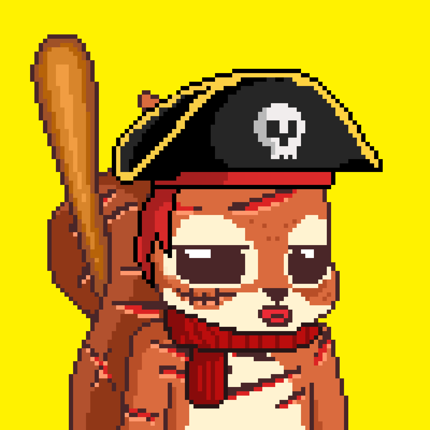 Pixel Squirrels #6389 NFT on Algorand