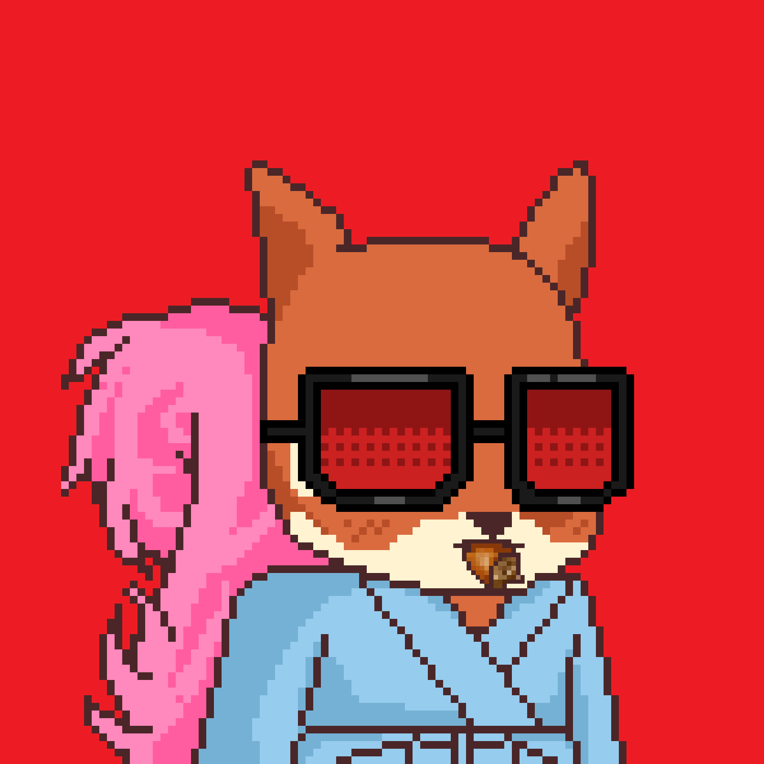 Pixel Squirrels #6400 NFT on Algorand