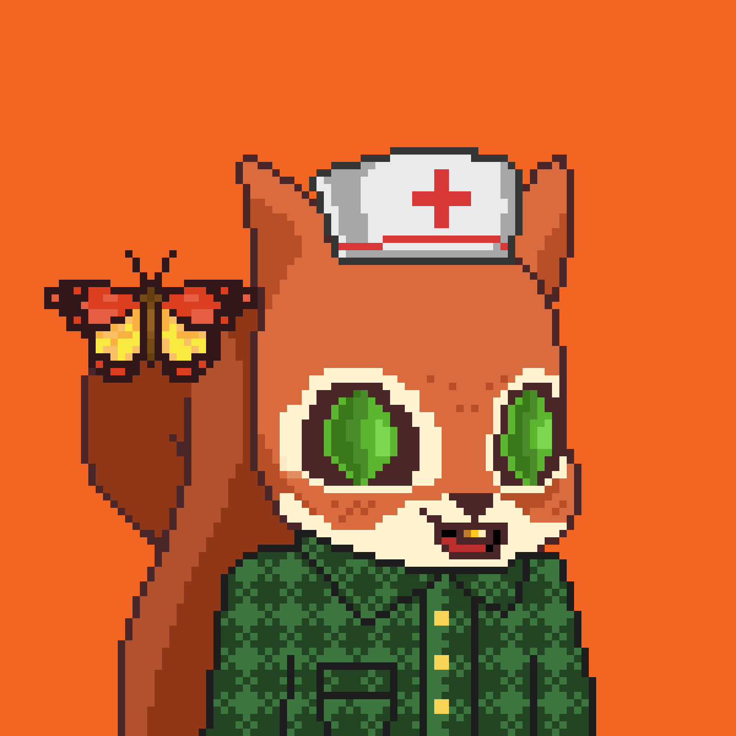 Pixel Squirrels #6405 NFT on Algorand