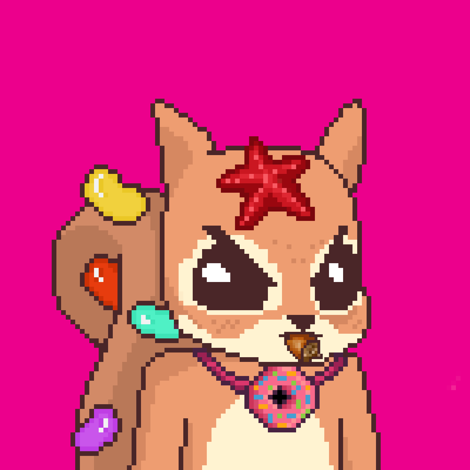 Pixel Squirrels #6422 NFT on Algorand