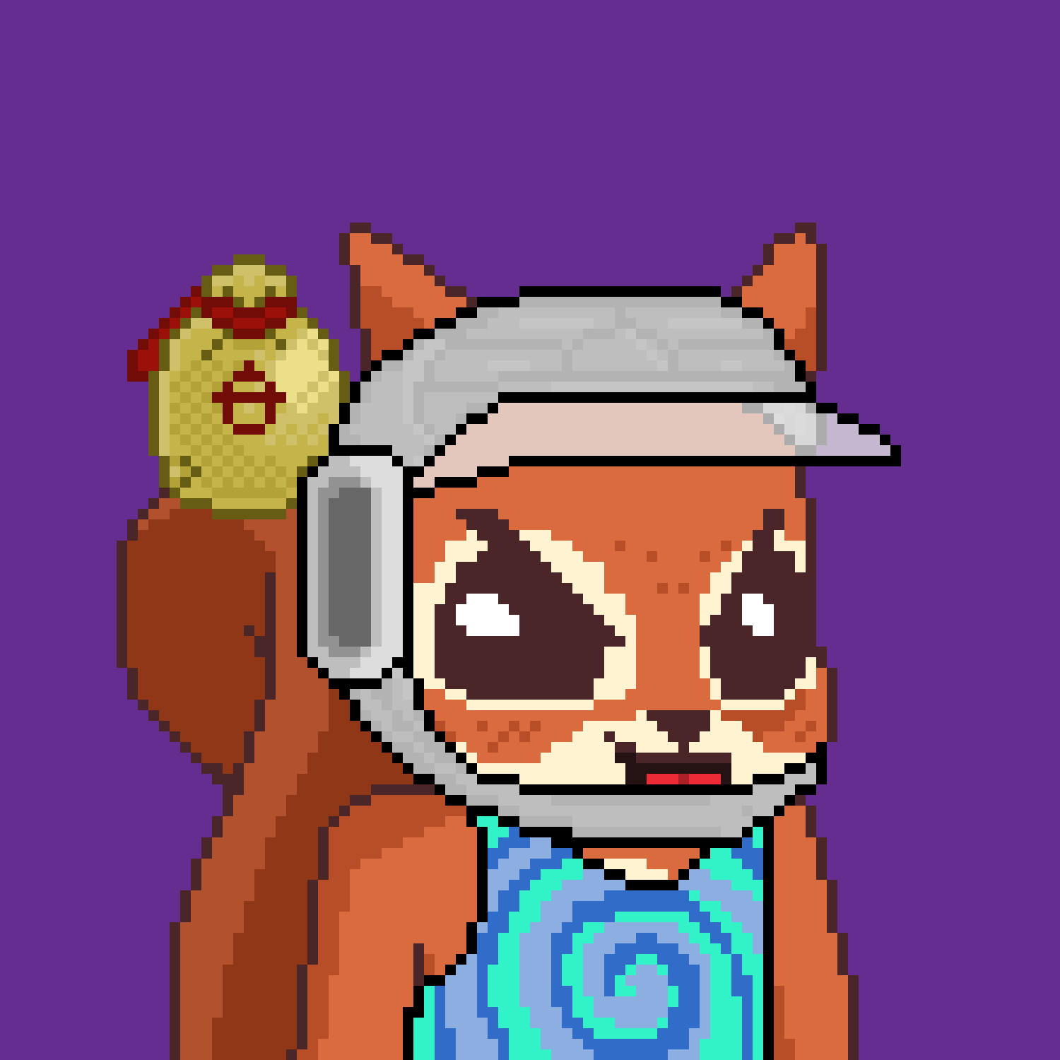 Pixel Squirrels #6454 NFT on Algorand