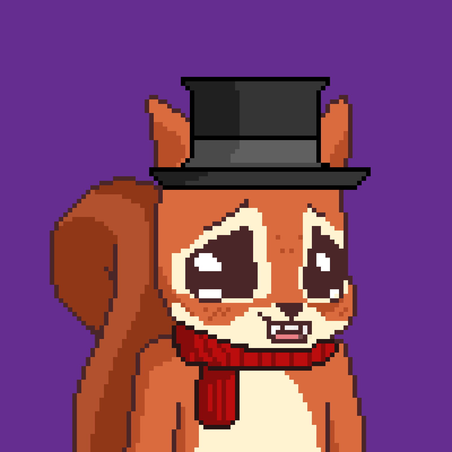 Pixel Squirrels #6465 NFT on Algorand