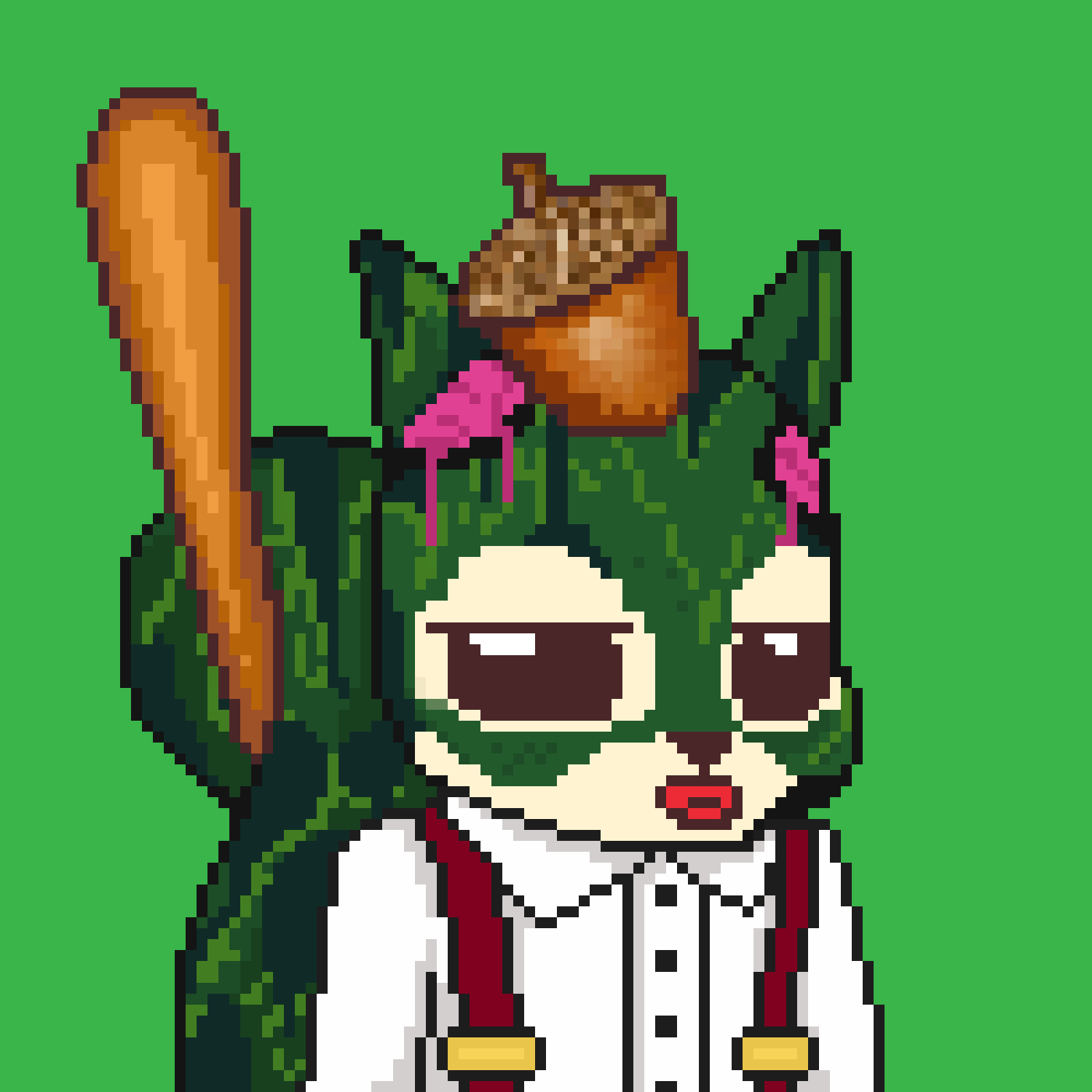 Pixel Squirrels #647 NFT on Algorand