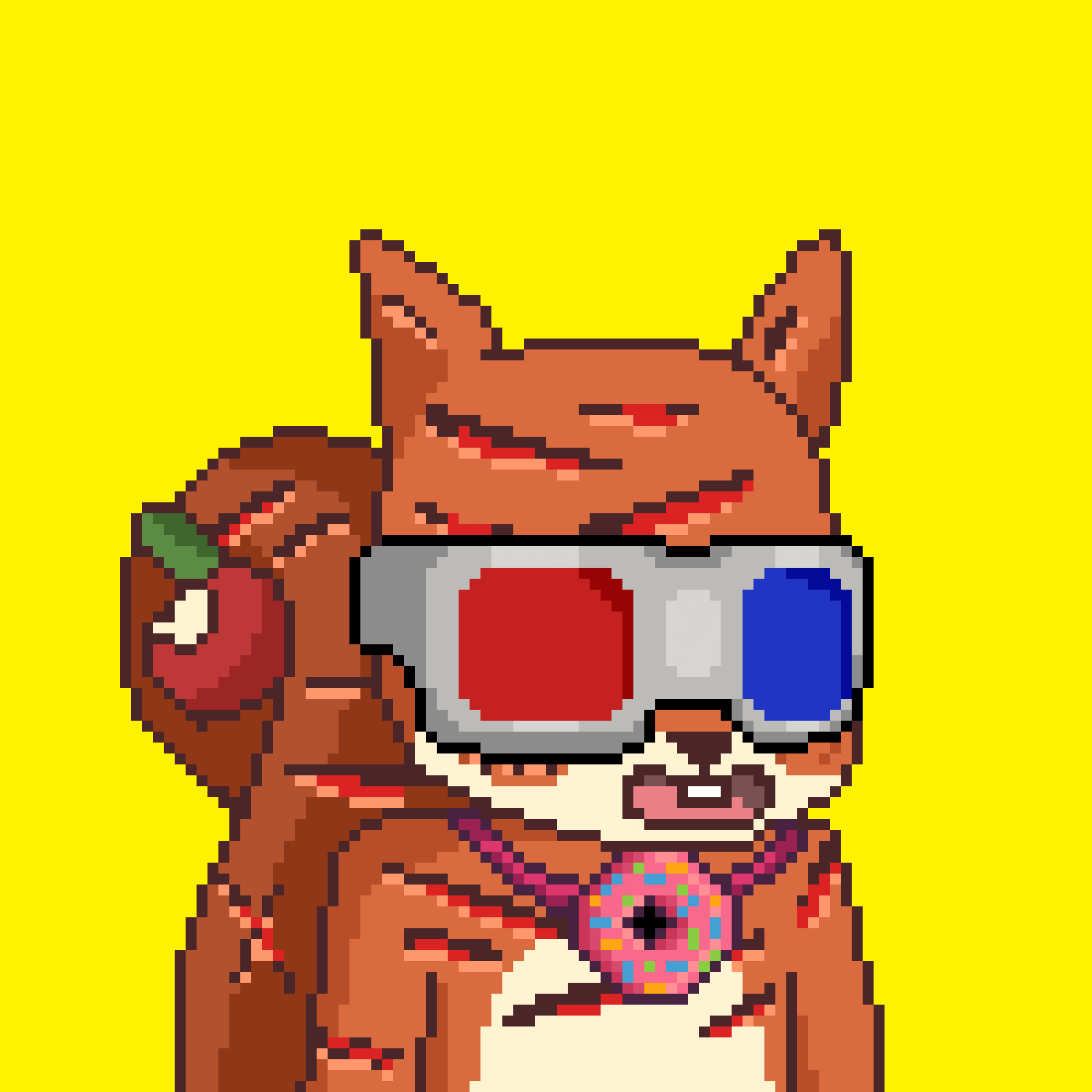 Pixel Squirrels #6484 NFT on Algorand