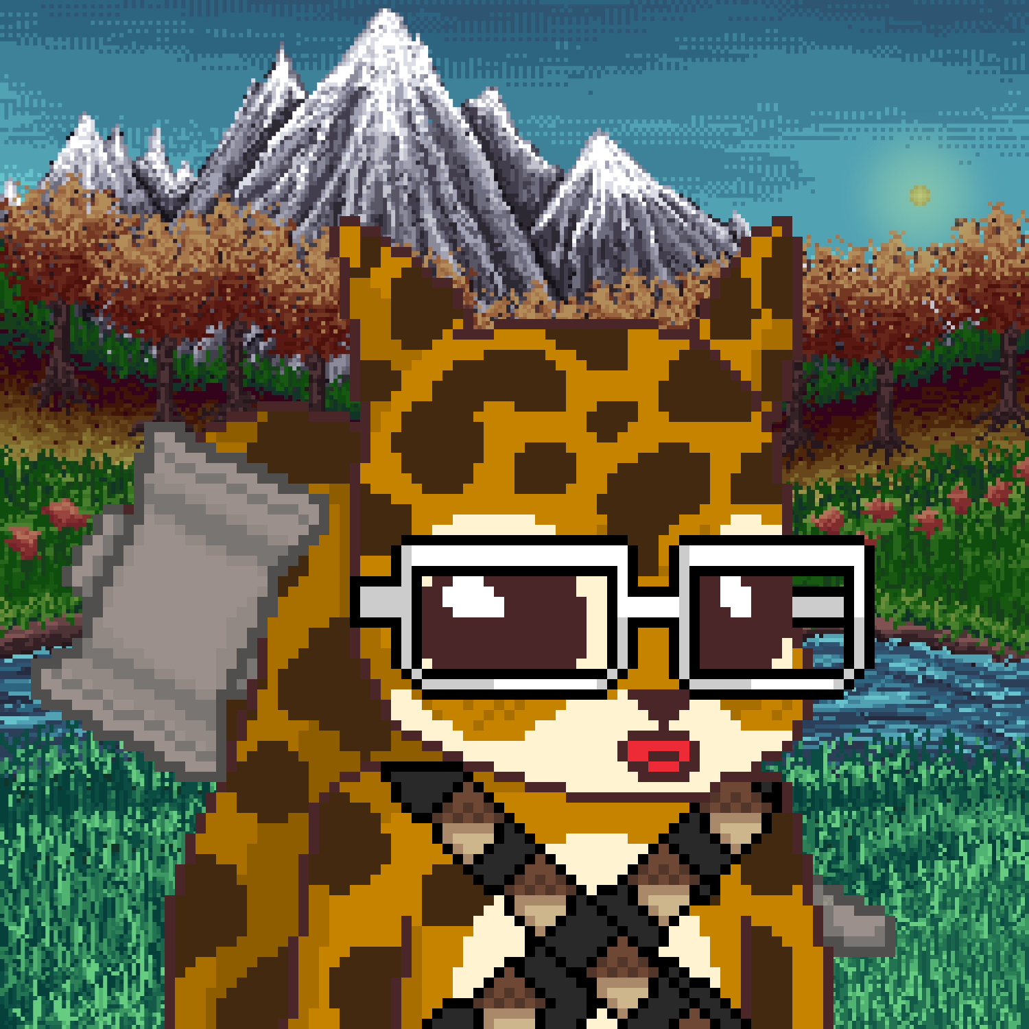 Pixel Squirrels #6485 NFT on Algorand