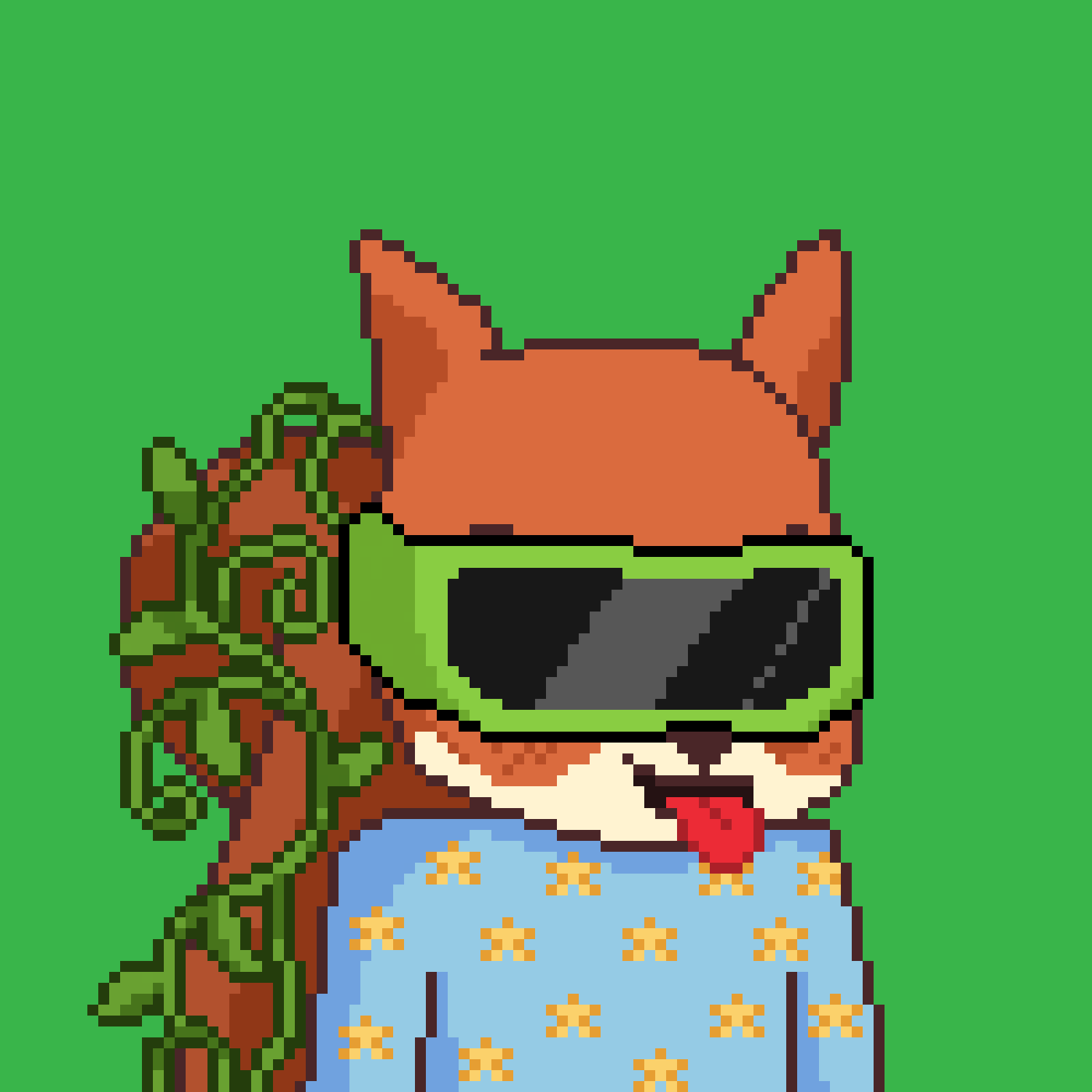 Pixel Squirrels #6490 NFT on Algorand