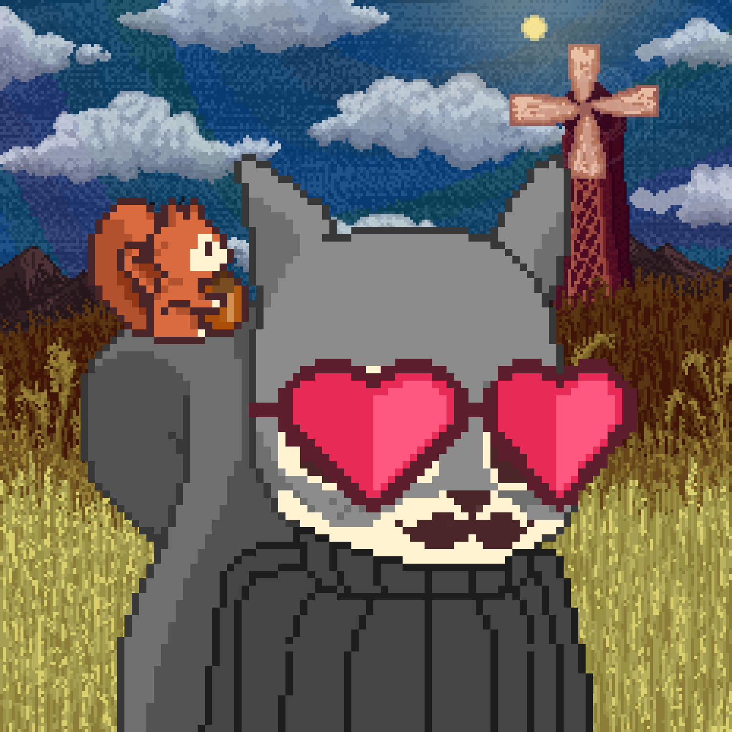 Pixel Squirrels #6510 NFT on Algorand