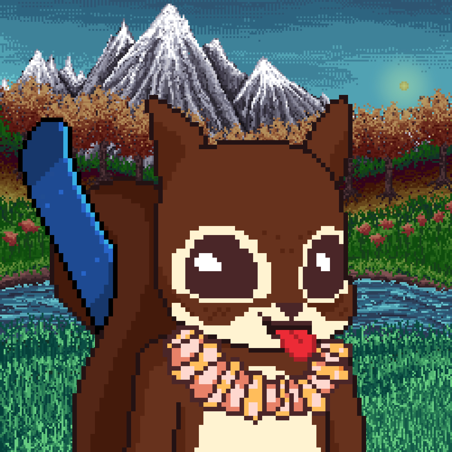 Pixel Squirrels #6513 NFT on Algorand