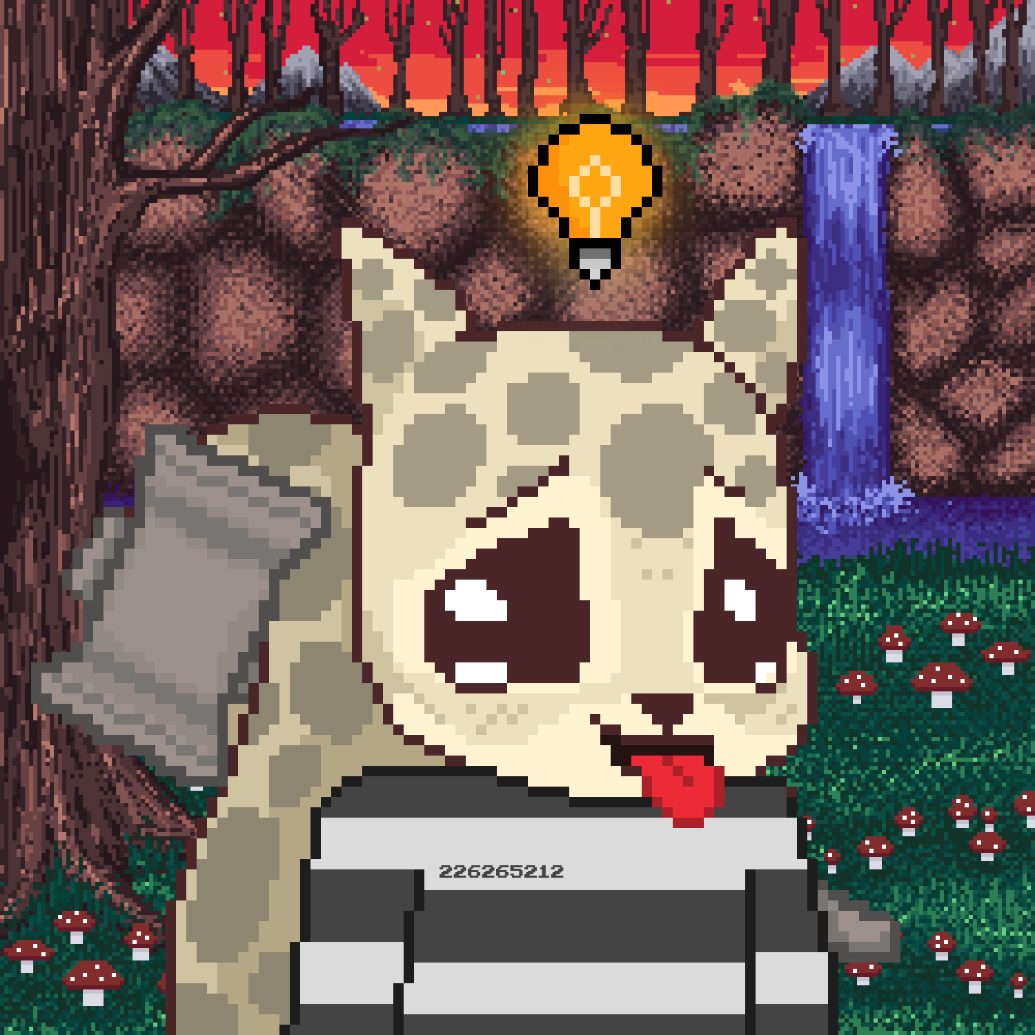 Pixel Squirrels #6538 NFT on Algorand