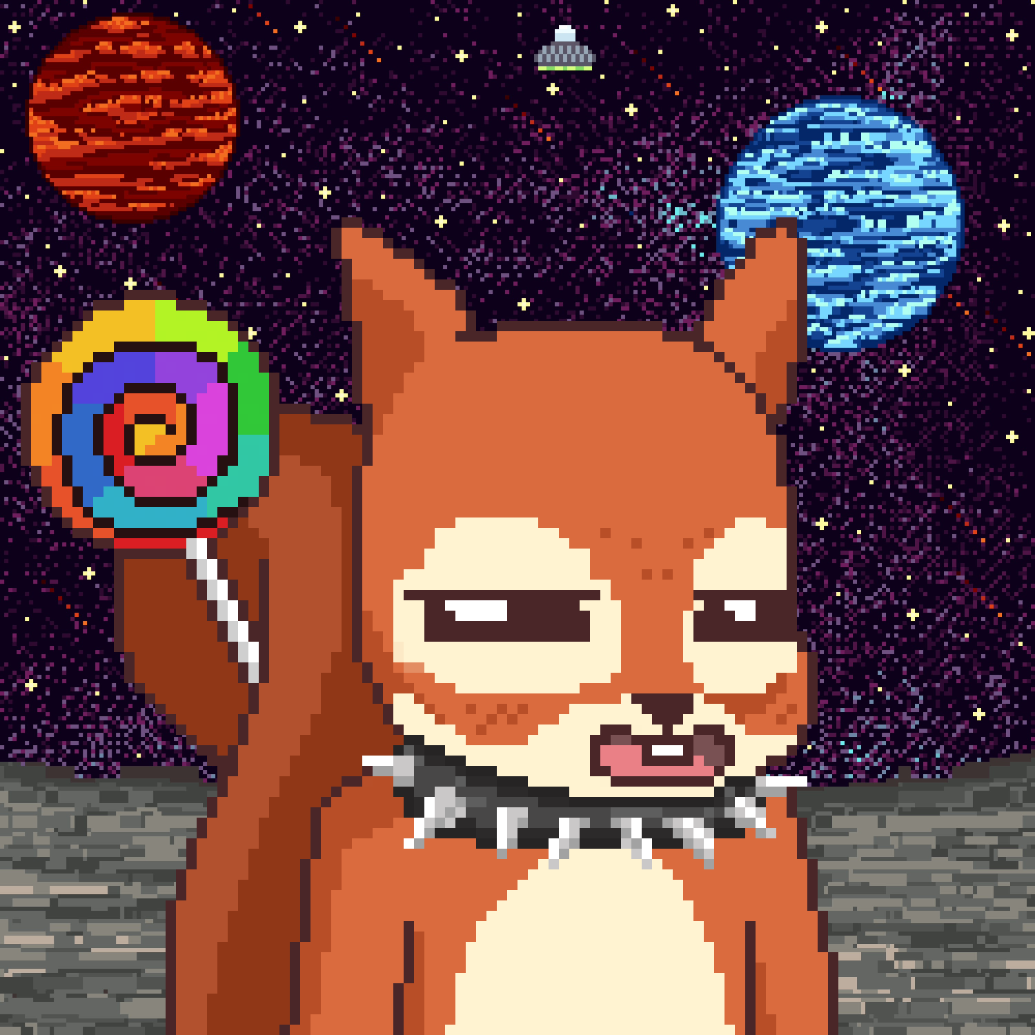 Pixel Squirrels #6543 NFT on Algorand