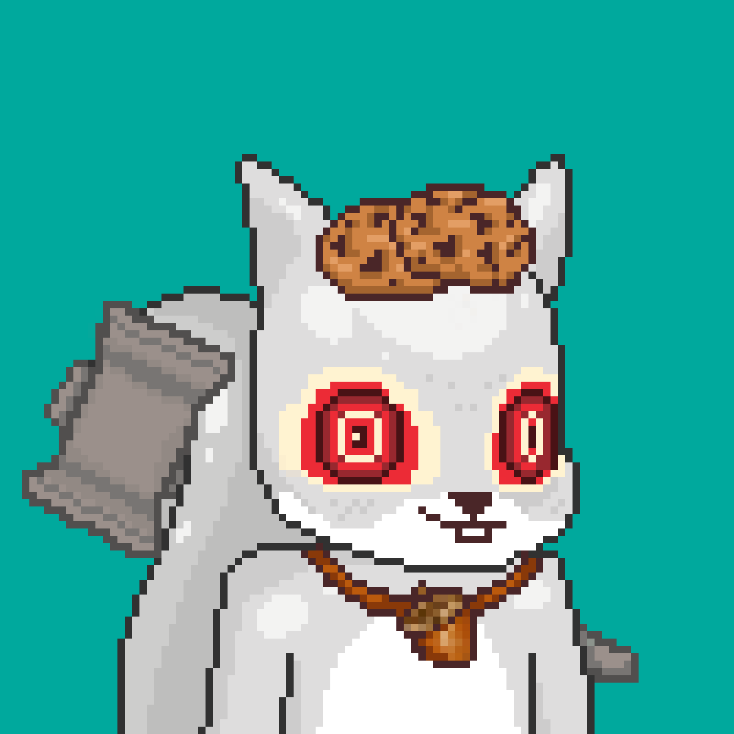 Pixel Squirrels #6544 NFT on Algorand