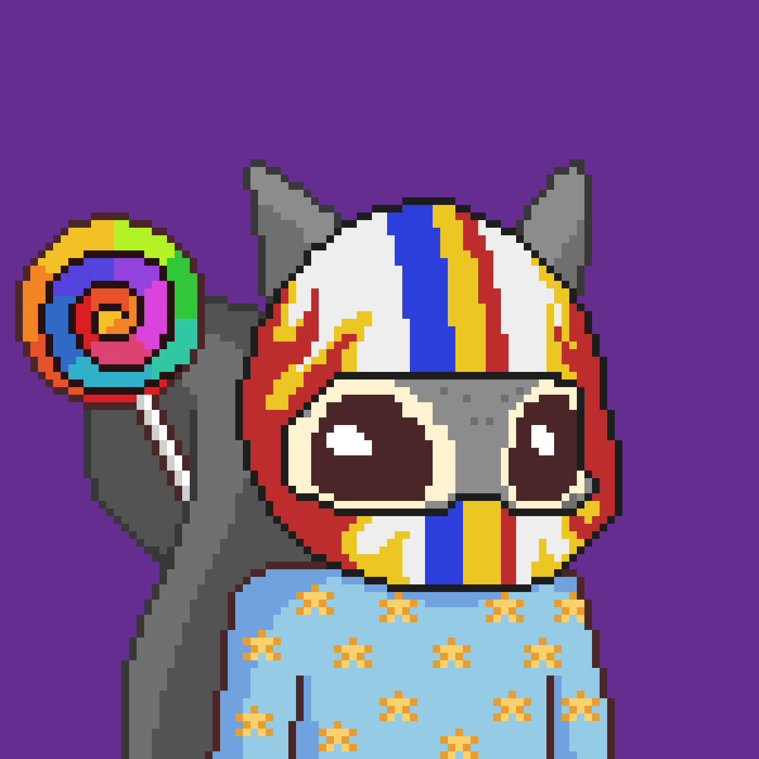 Pixel Squirrels #6545 NFT on Algorand