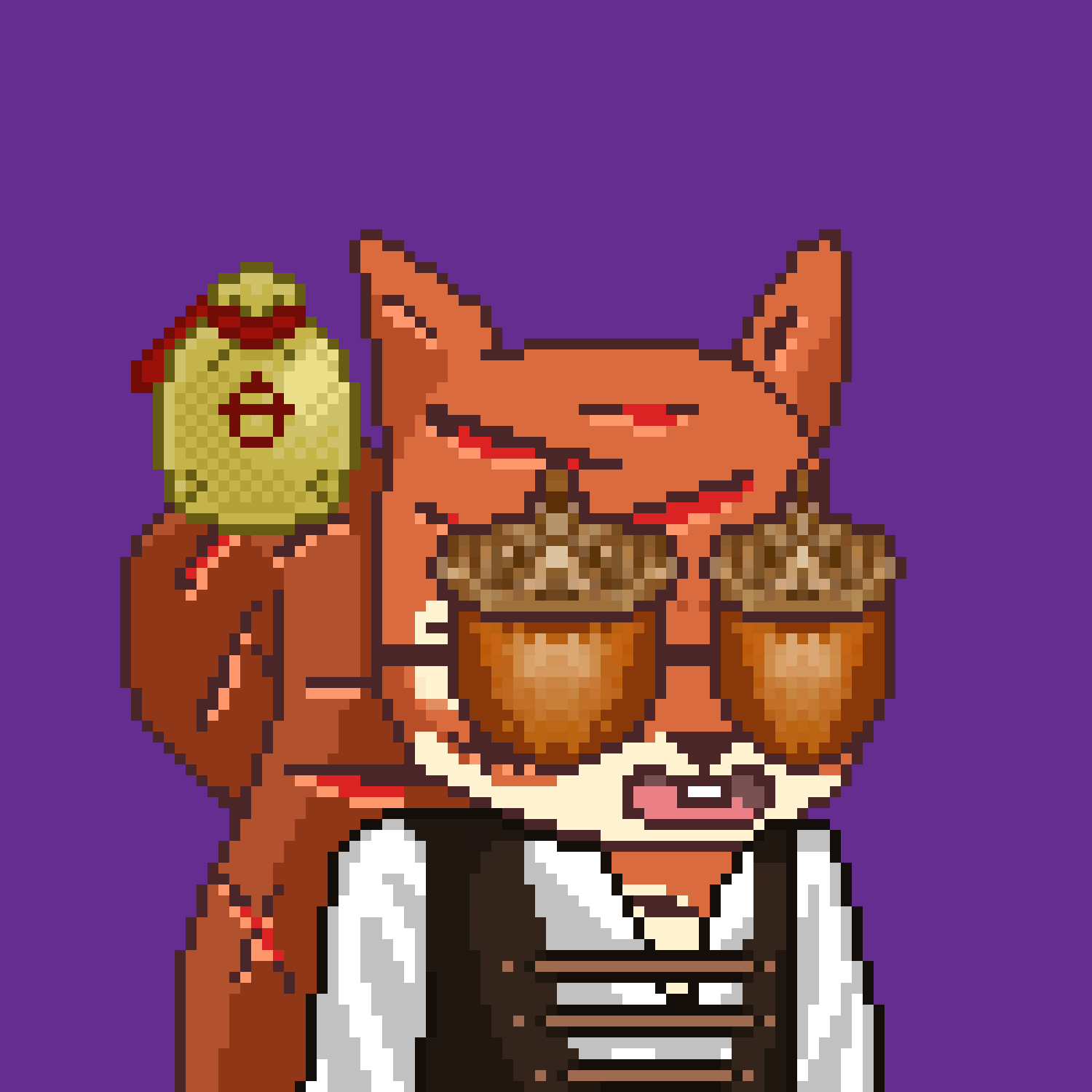 Pixel Squirrels #6554 NFT on Algorand