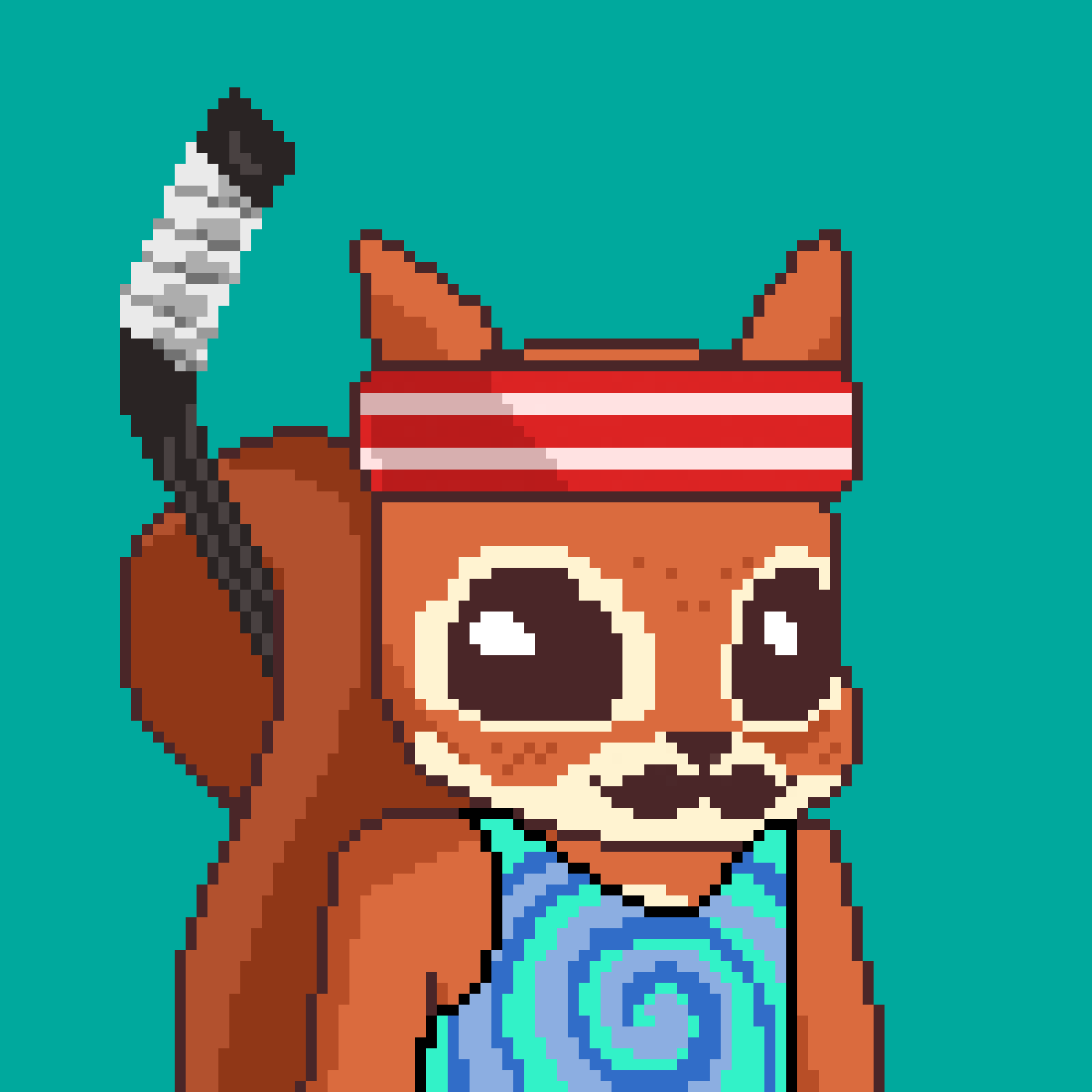 Pixel Squirrels #6555 NFT on Algorand