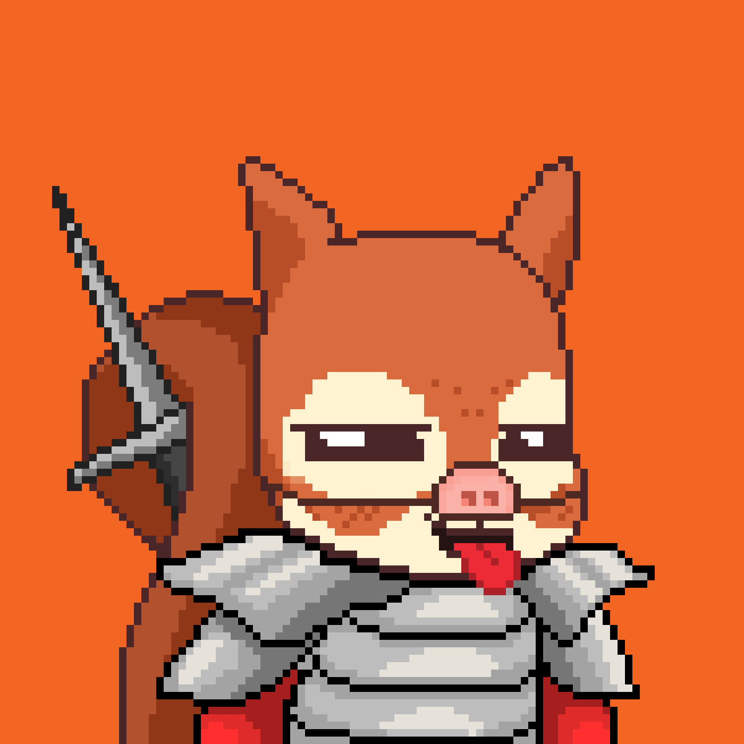 Pixel Squirrels #6560 NFT on Algorand