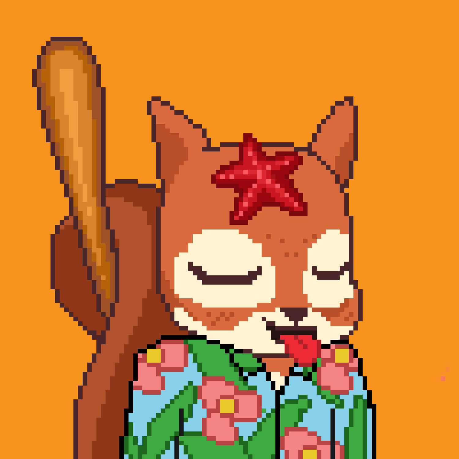 Pixel Squirrels #6567 NFT on Algorand