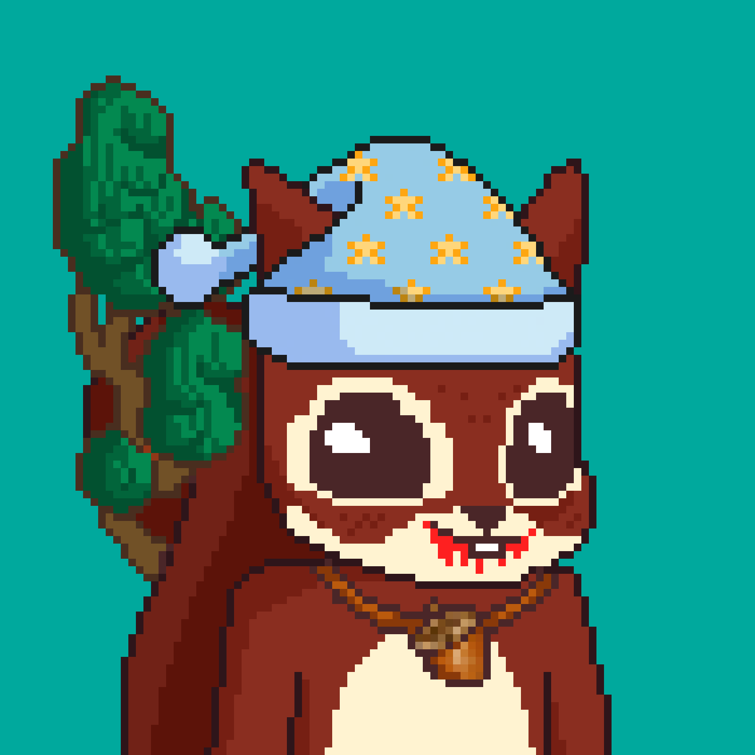 Pixel Squirrels #6579 NFT on Algorand