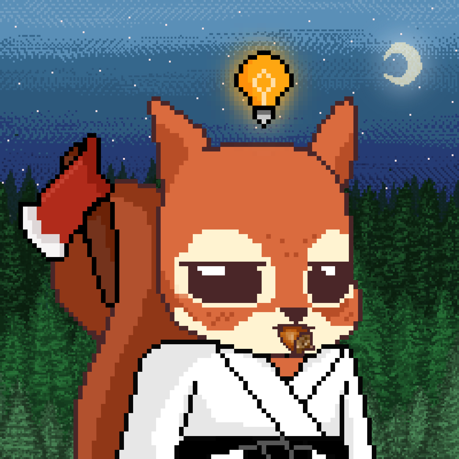Pixel Squirrels #658 NFT on Algorand