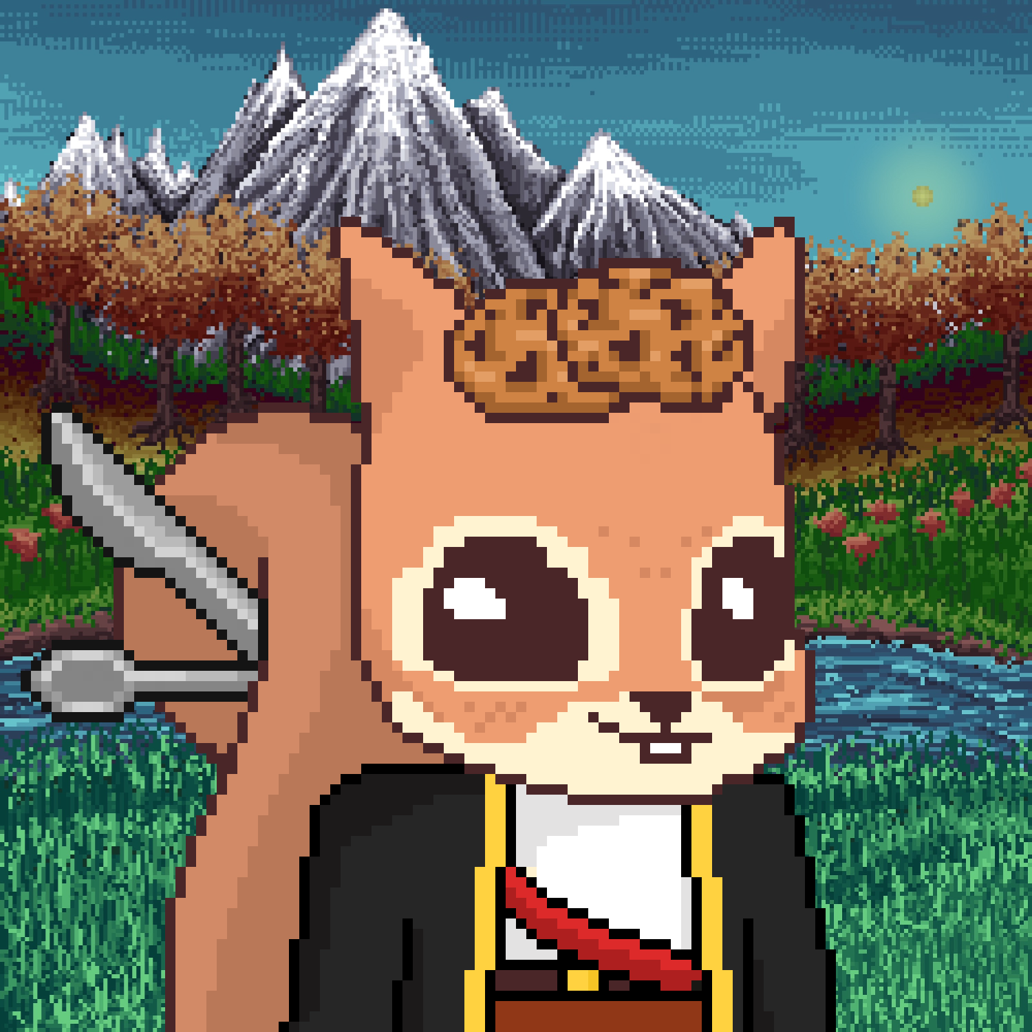 Pixel Squirrels #6591 NFT on Algorand