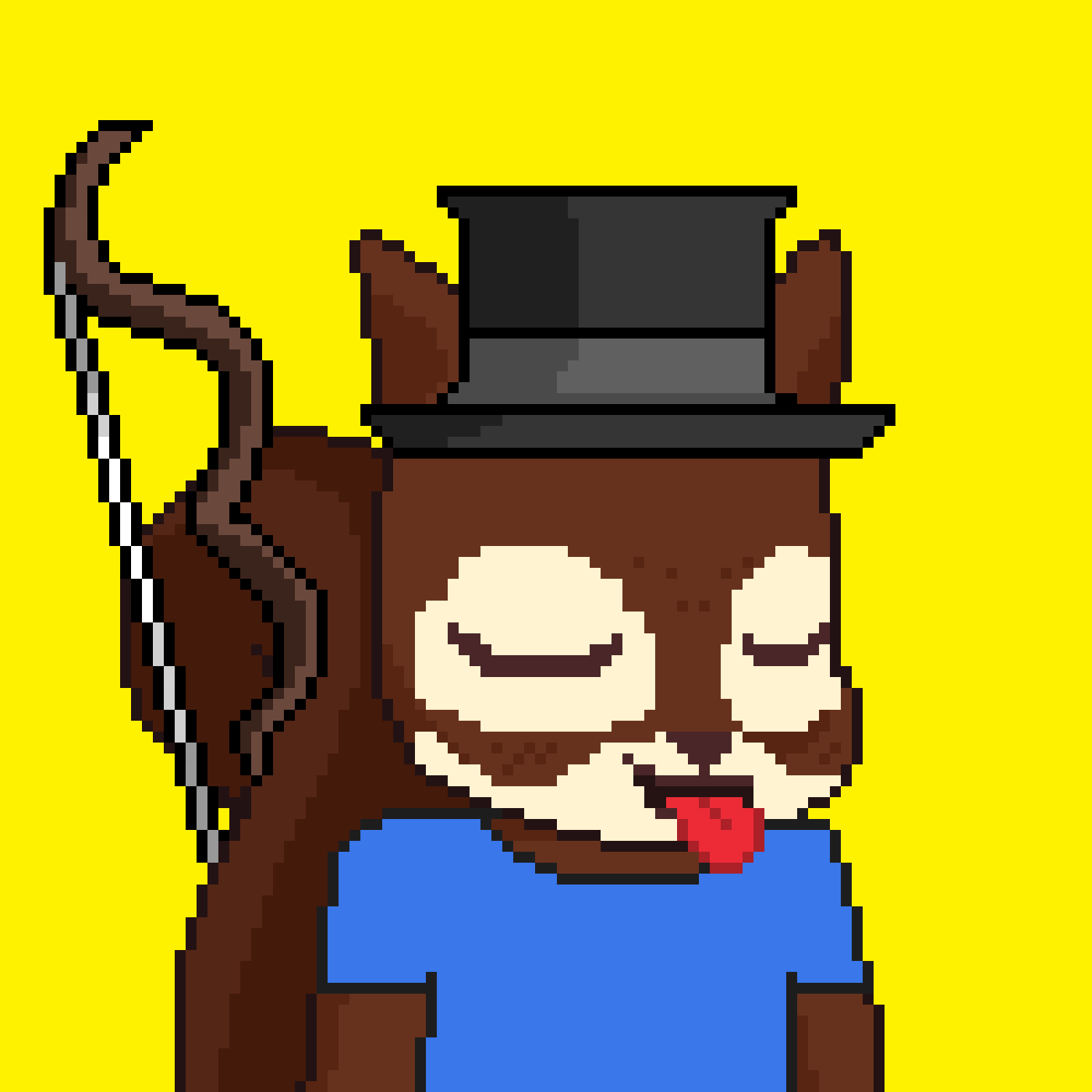 Pixel Squirrels #6598 NFT on Algorand